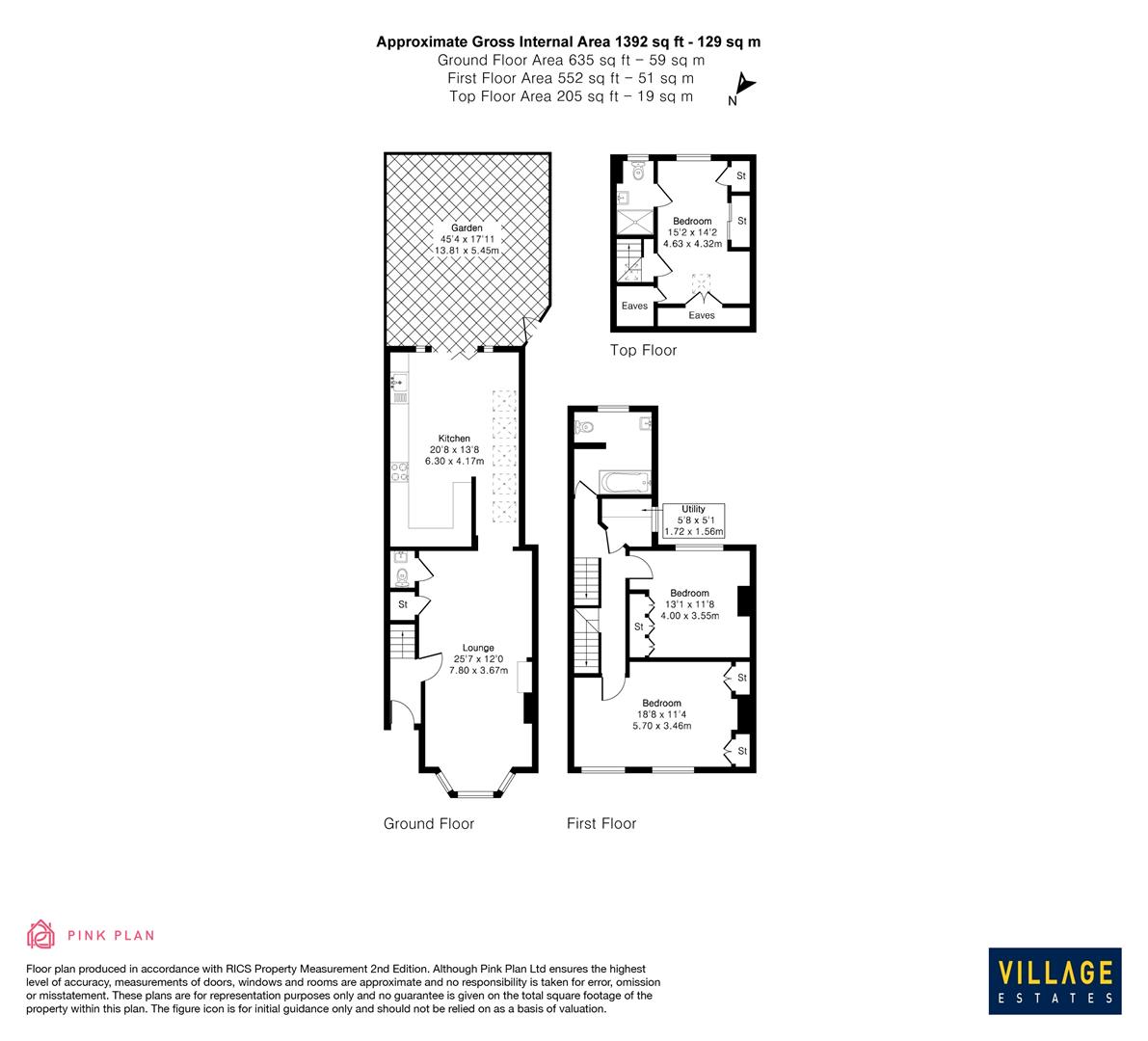 1, Upper Station Road, Radlett floorplan