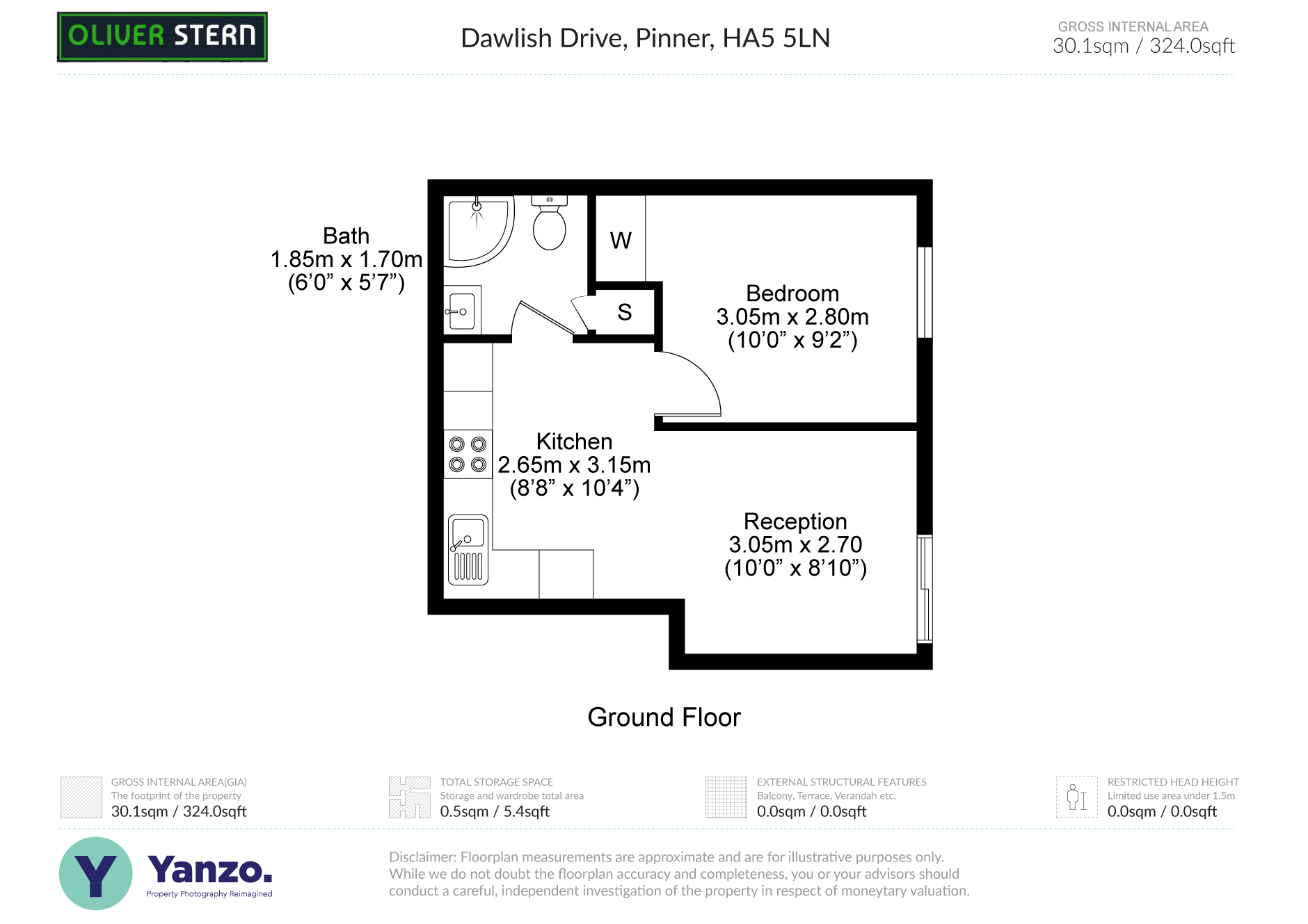 Dawlish Drive, Pinner HA5, 1 bedroom flat to rent 60681772