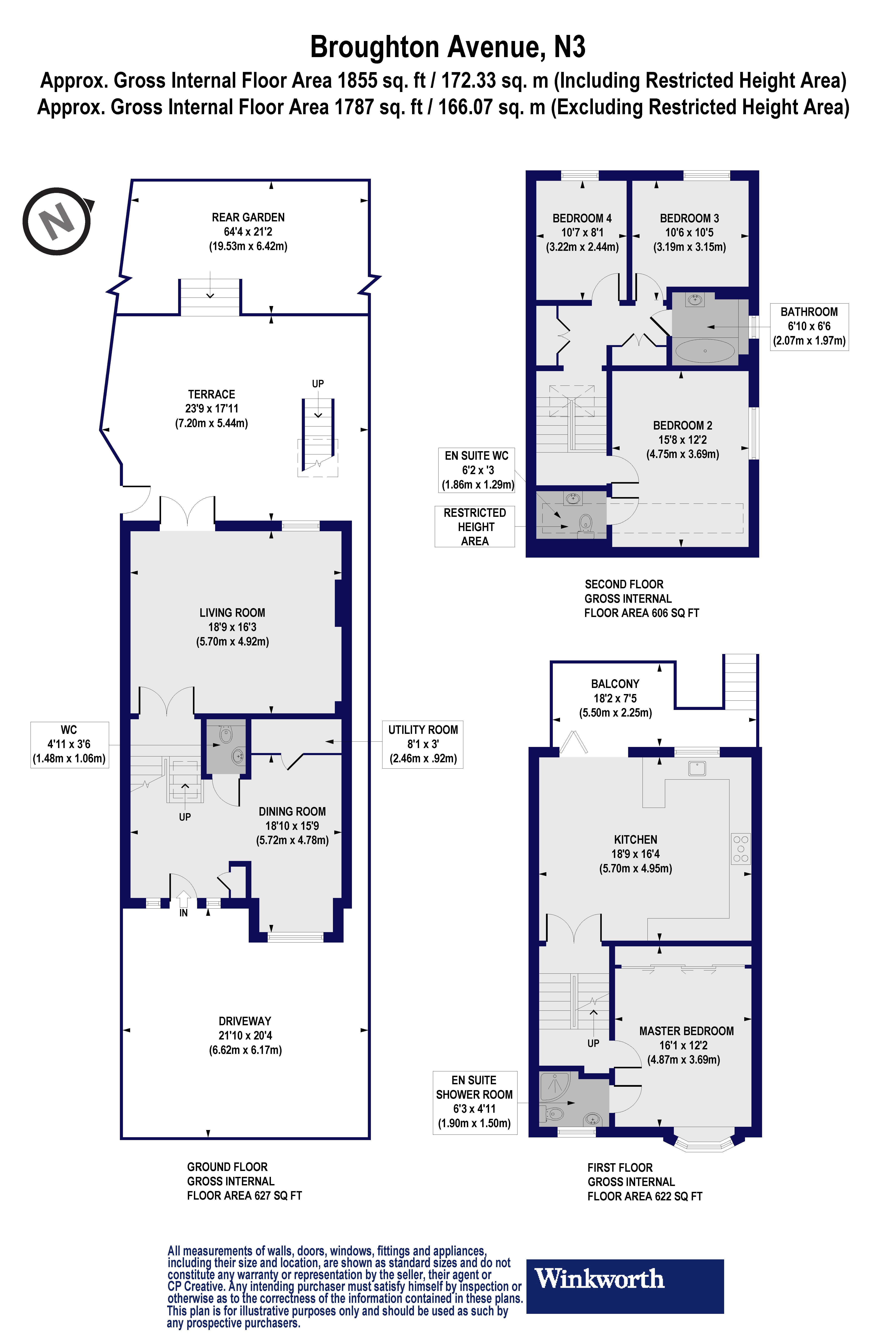 Broughton Avenue, Finchley, London N3, 4 bedroom detached house for