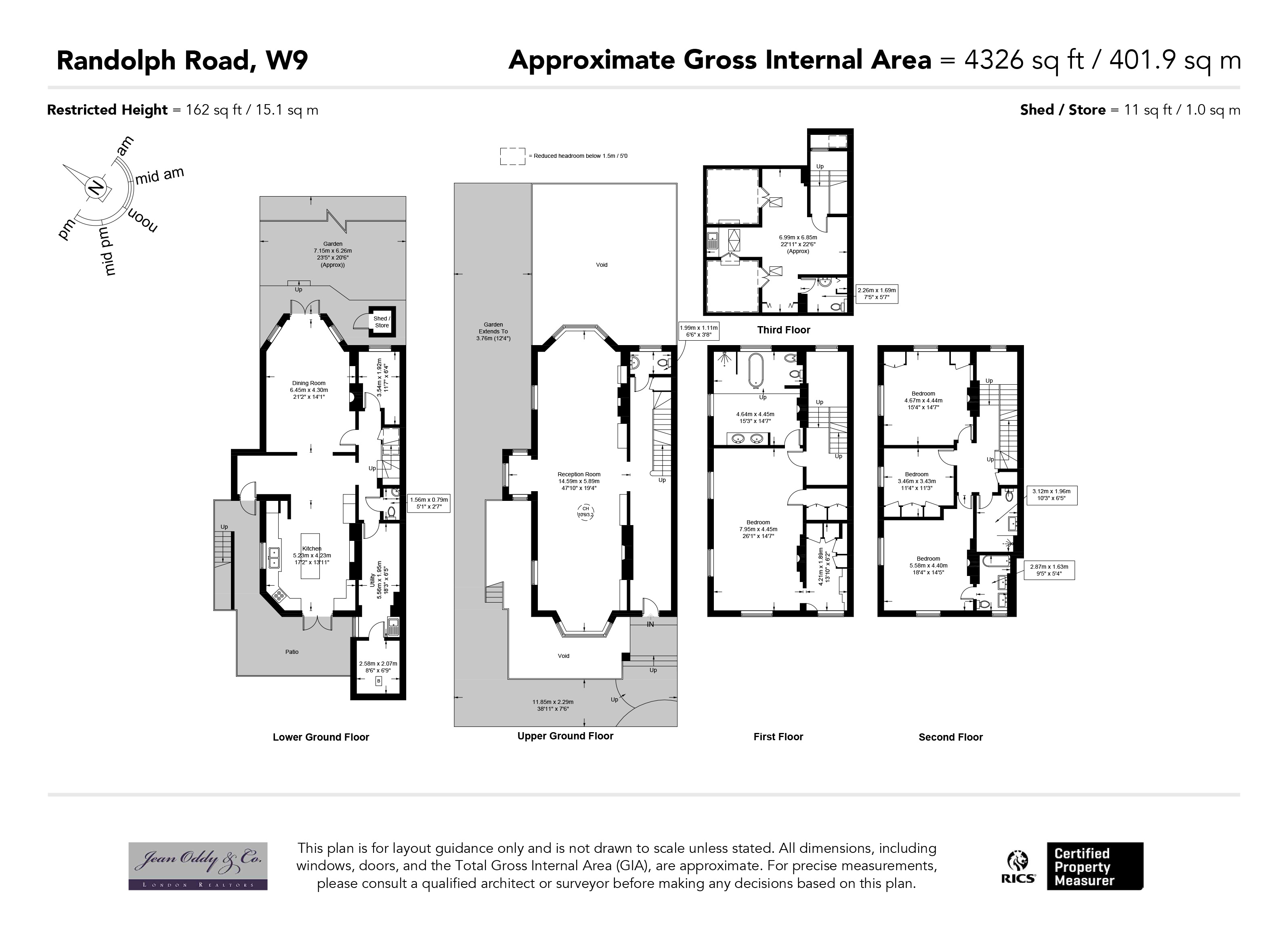 4, Randolph Road , Little Venice, London floorplan