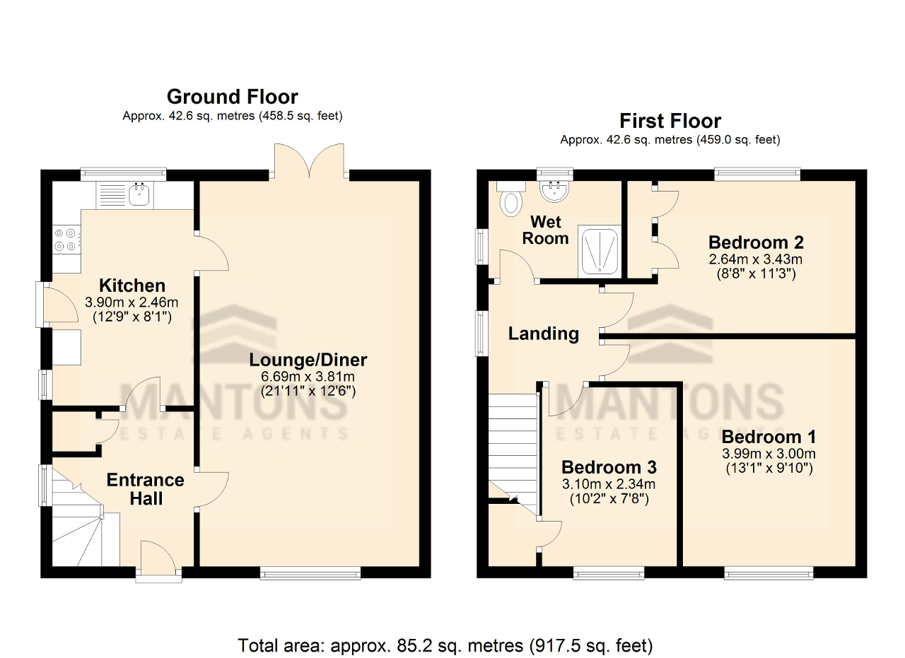 3 Bedrooms End terrace house for sale in Brickly Road, Luton, Bedfordshire LU4