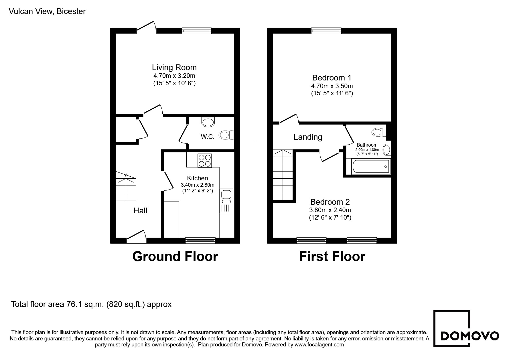 5, Vulcan View, Bicester floorplan