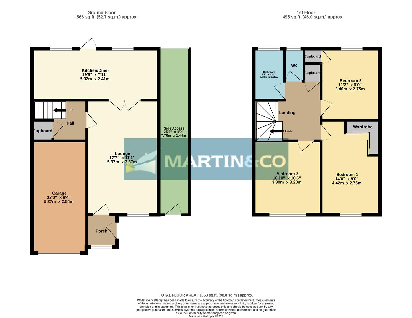 19, Ashwood Close, Cliffe Woods floorplan