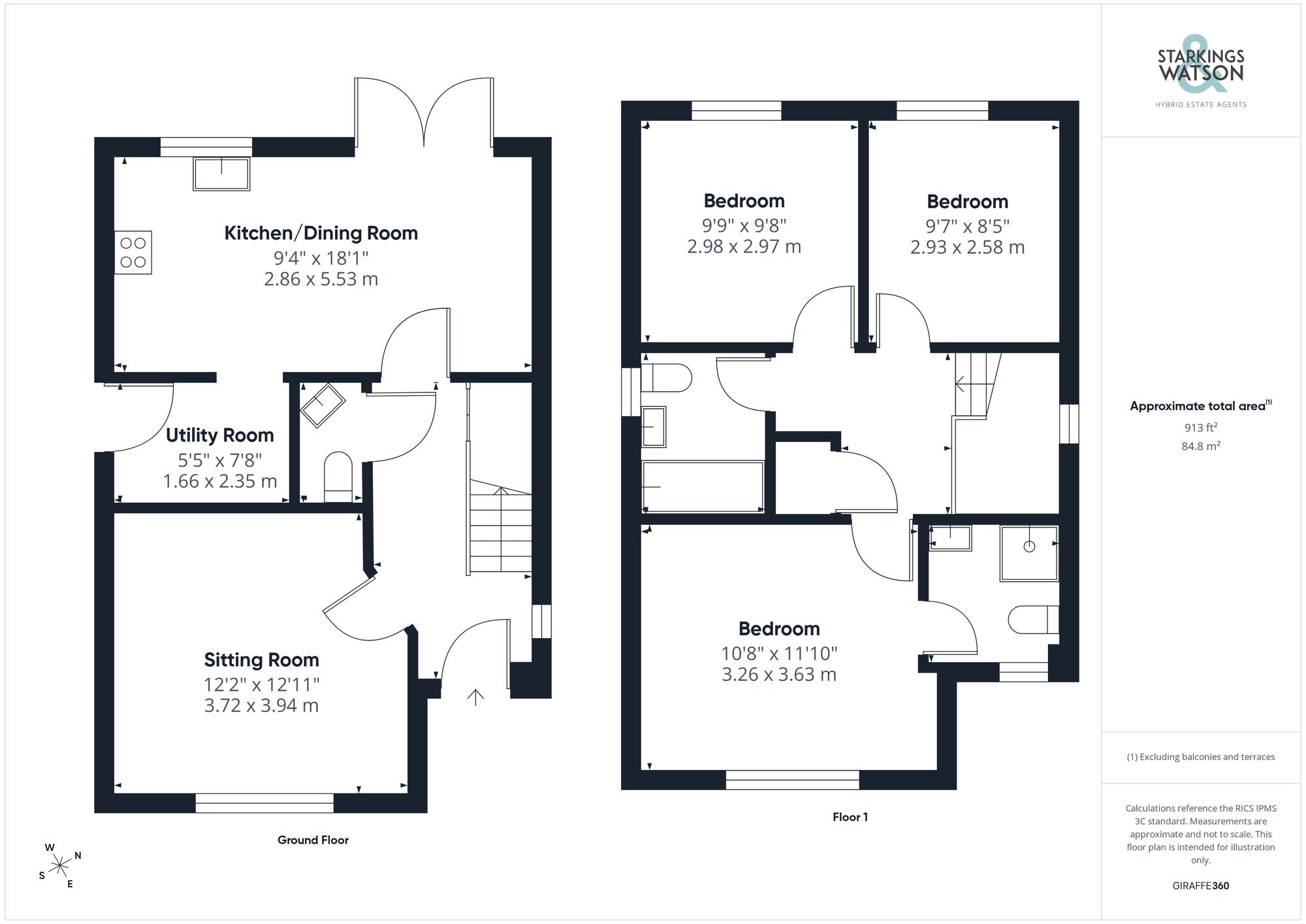 1 Bean Goose Row, Norwich floorplan