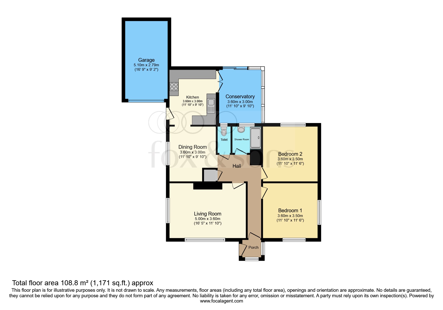 87, Ashford Road, Hastings floorplan