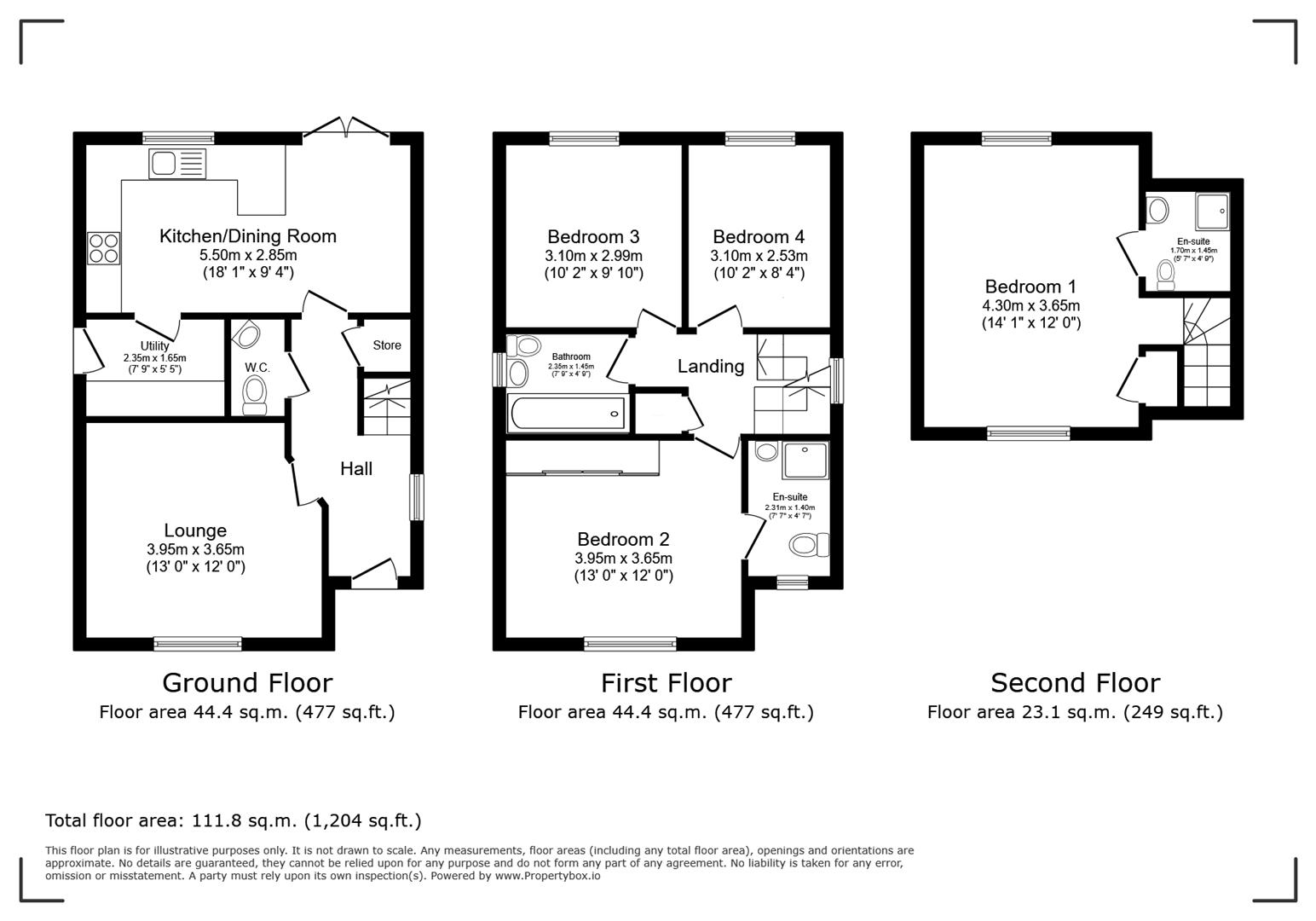 80, Grosvenor Road, Hull floorplan