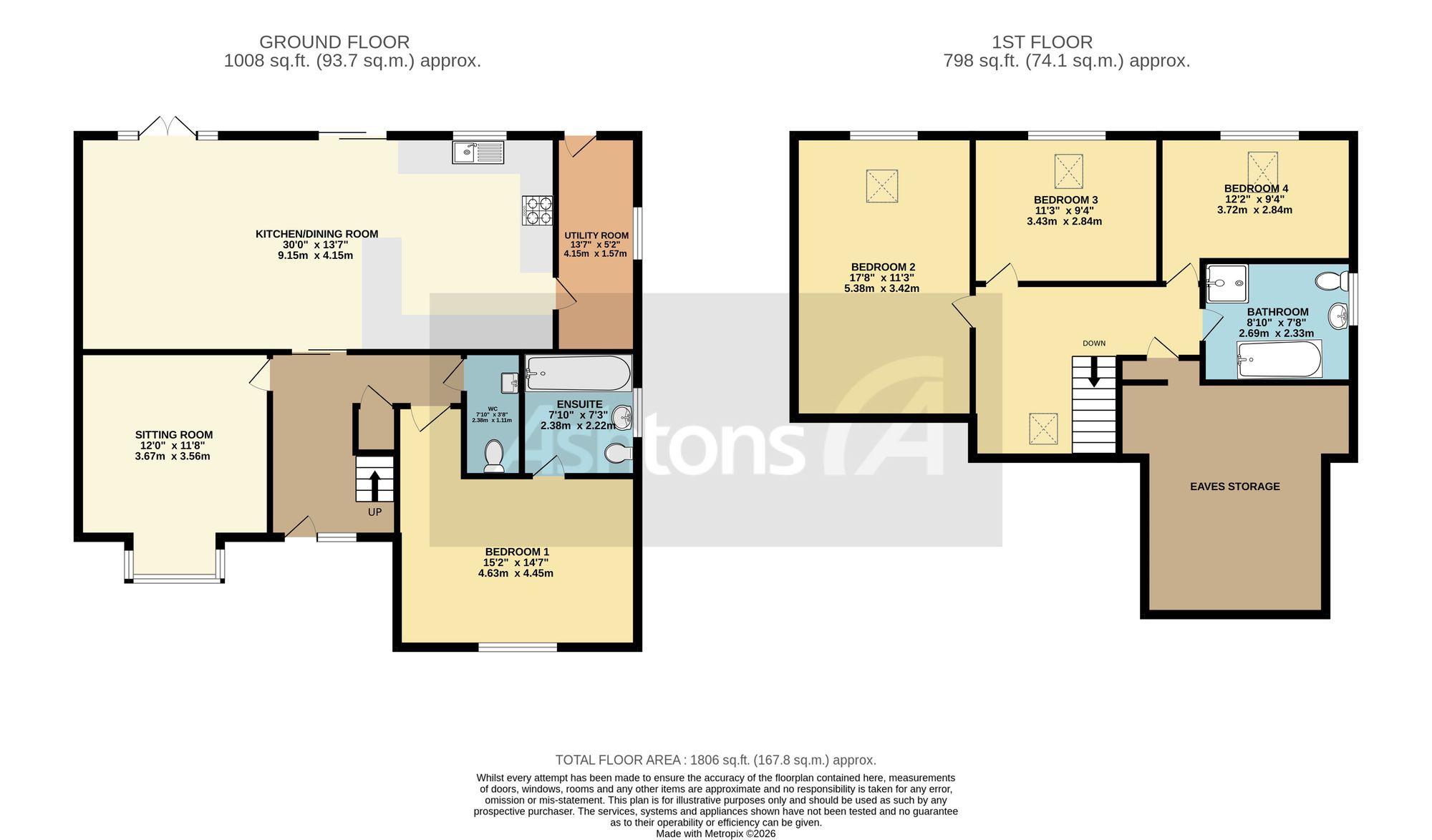 12A Grasmere Drive, Wigan floorplan