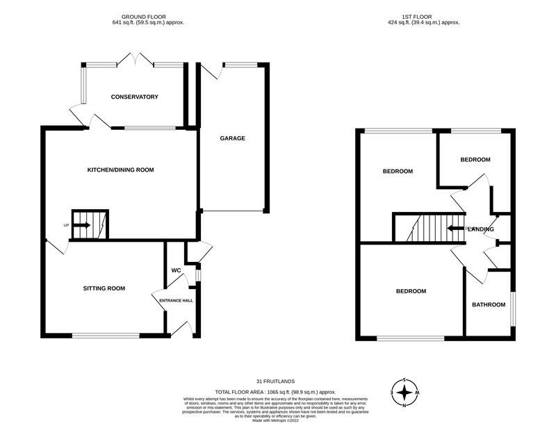 31 Fruitlands, Malvern, Worcestershire WR14, 3 bedroom detached house