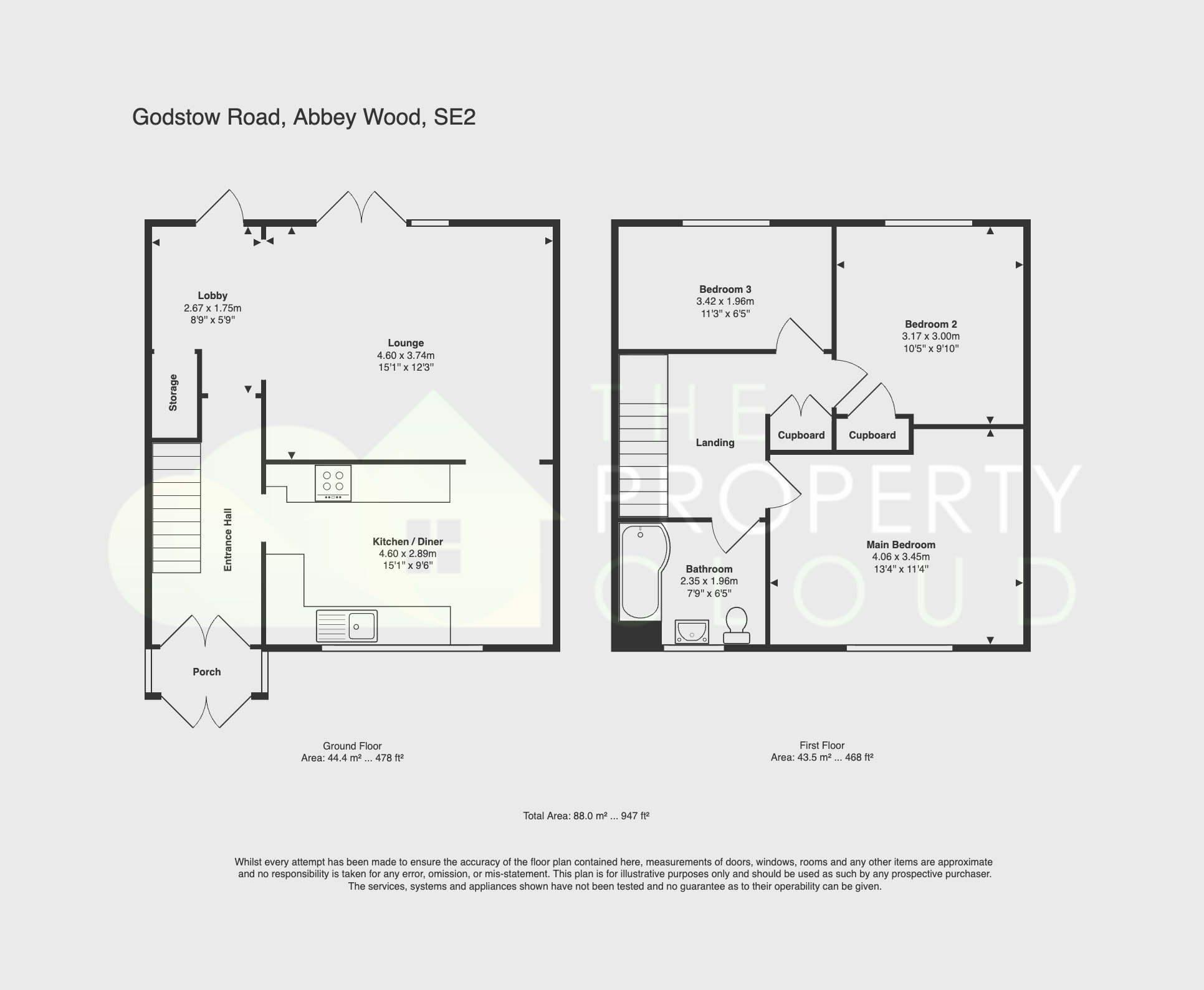 144 Godstow Road, London, Greater London floorplan