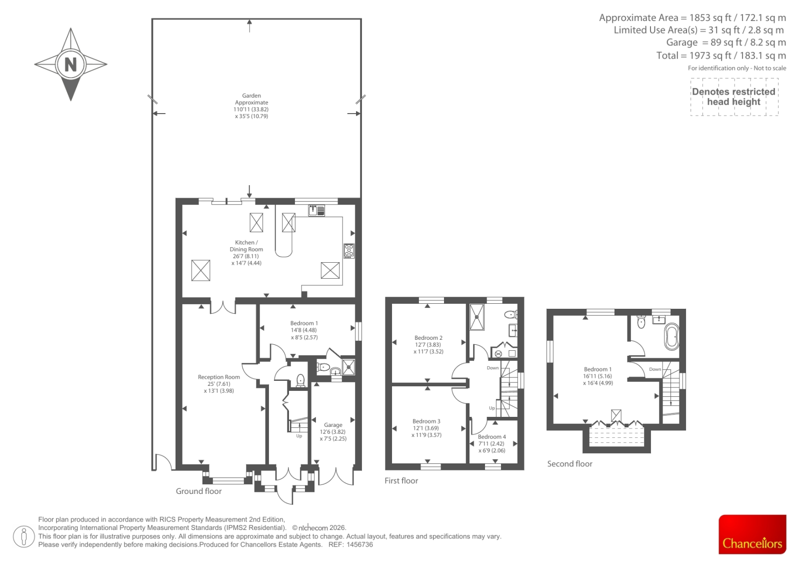 168 BATH ROAD, Bath Road, Thatcham floorplan