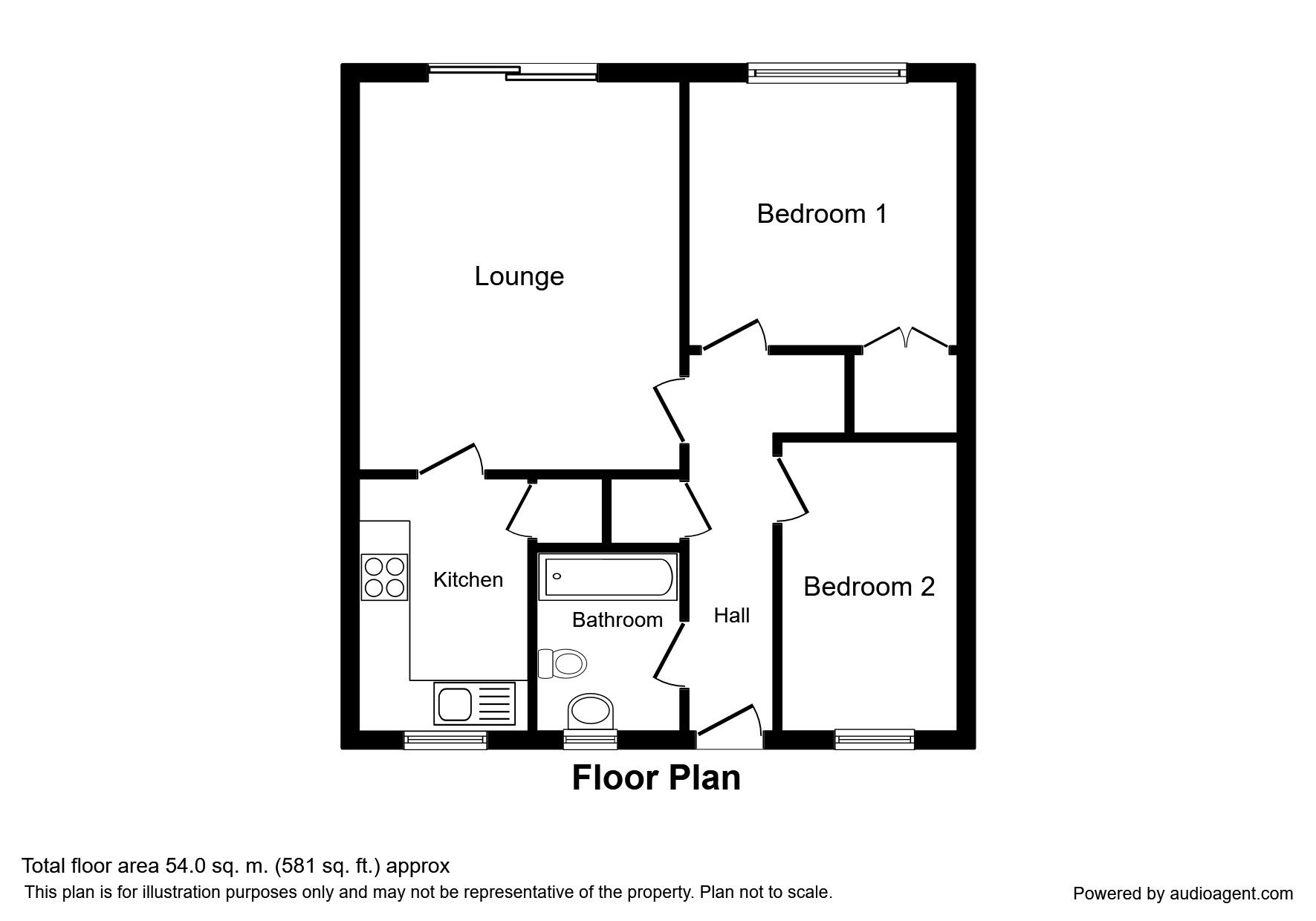 2 Bedrooms Bungalow for sale in Cooke Close, Long Eaton, Nottingham NG10