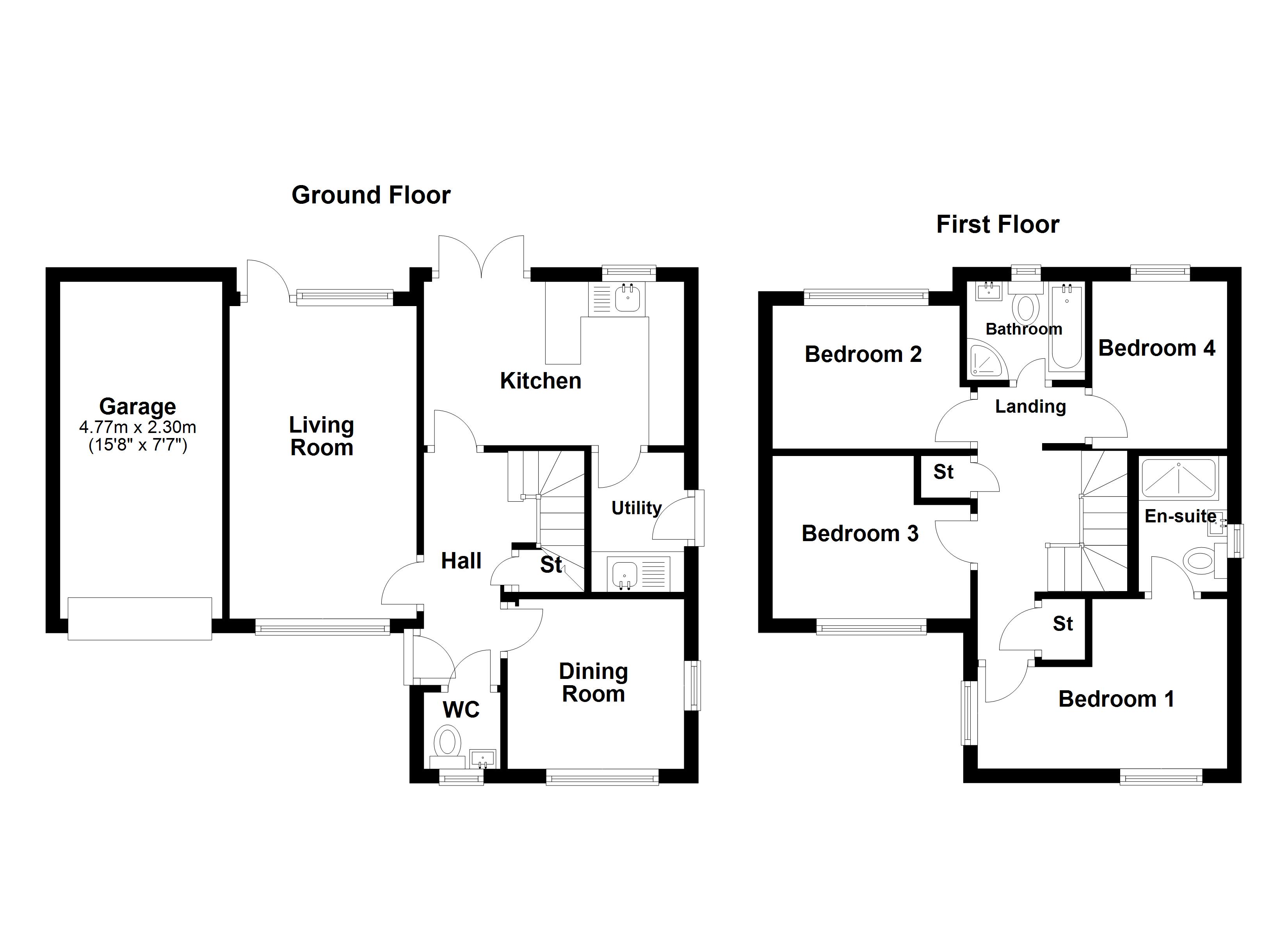 the_malden, Northallerton Road, Leeming Bar, Leeming Bar floorplan