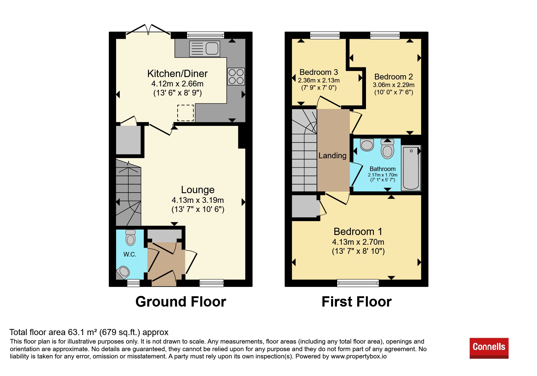 21, Polwell Road, LEICESTER floorplan