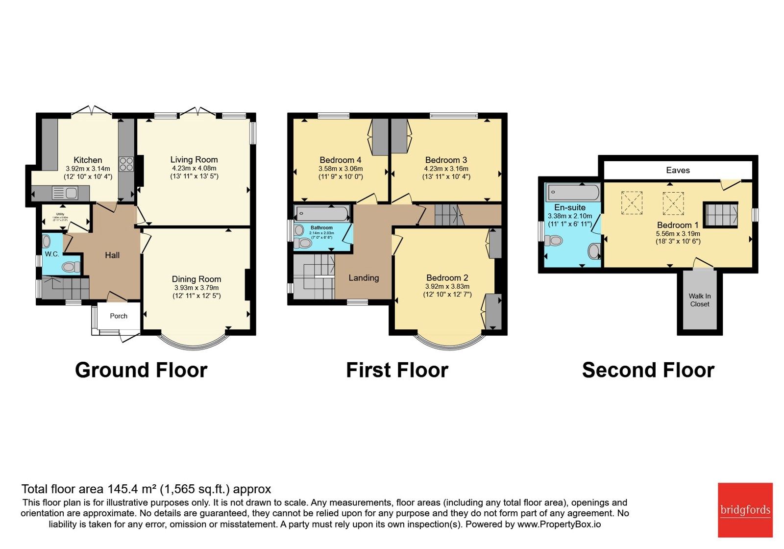 226, Two Trees Lane, Lancashire floorplan