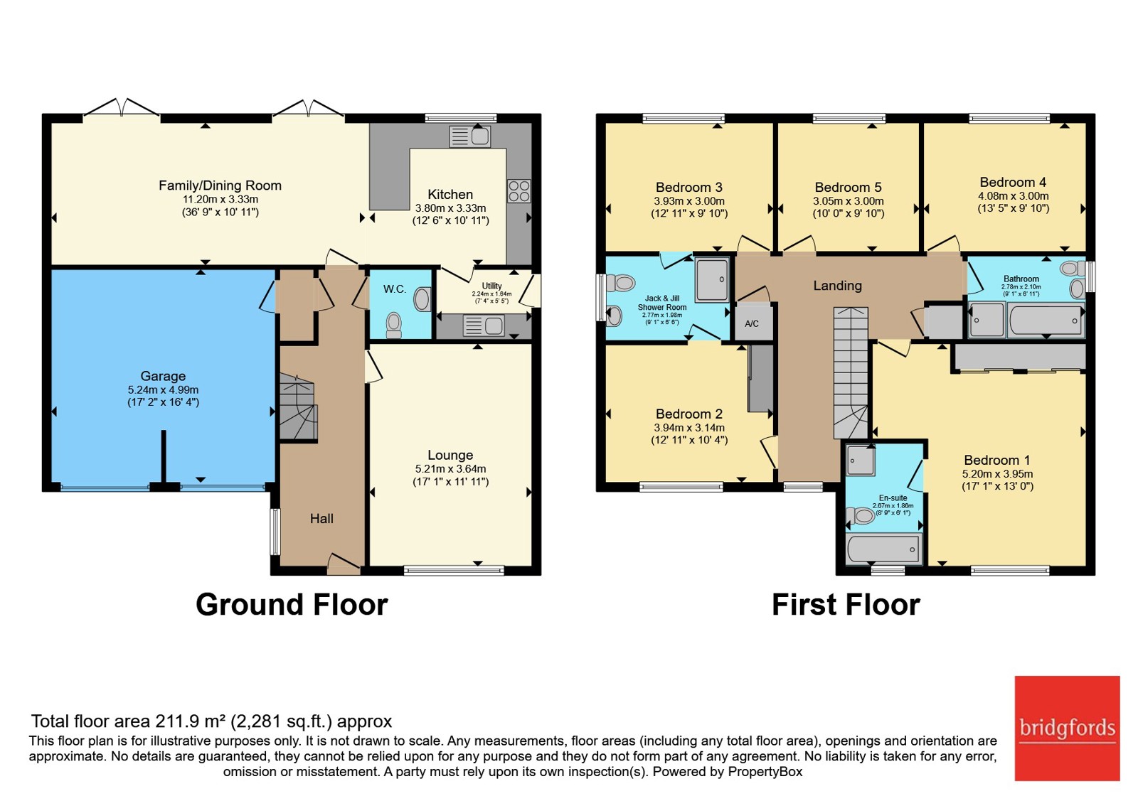 2, Burnet Close, Crewe floorplan