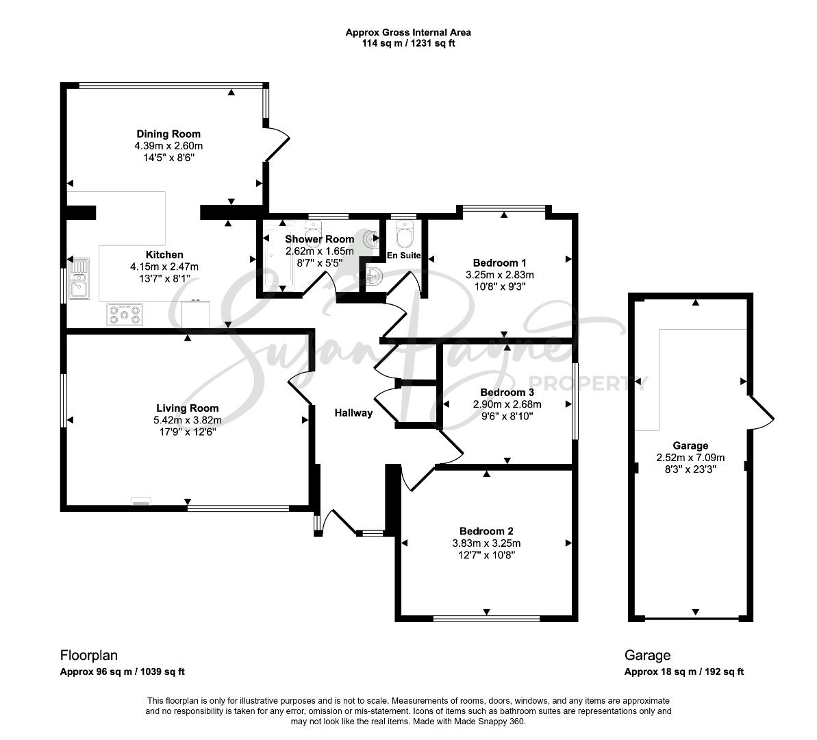 5, Glynn Close, Seaview floorplan