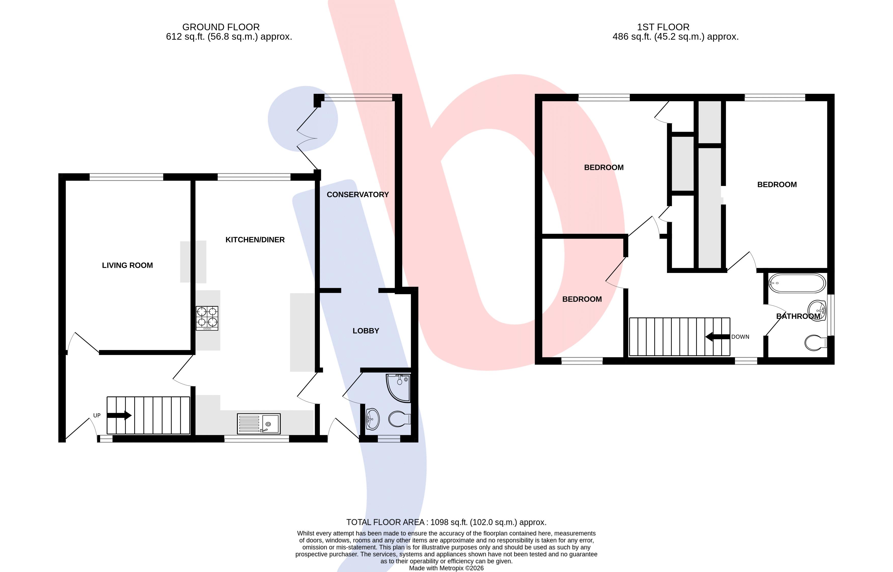 11, Stephen Road, Newark floorplan