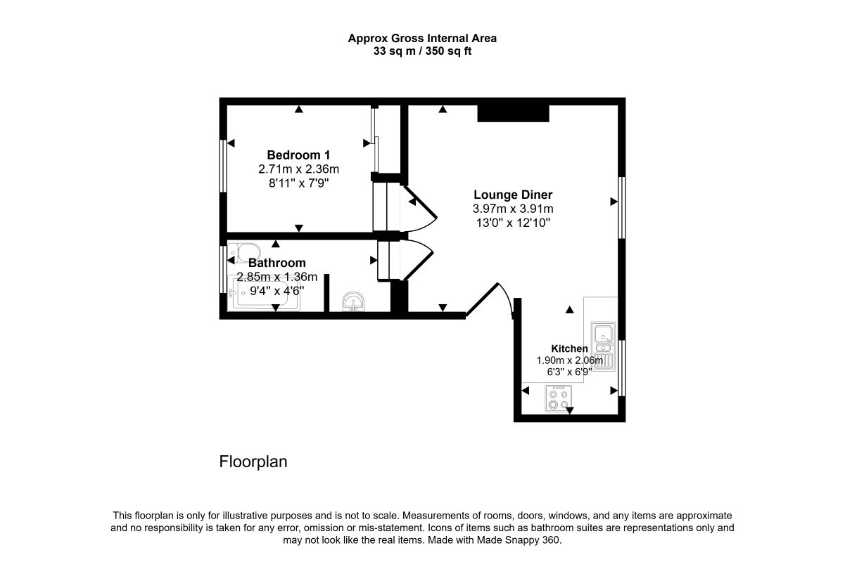 Thornhill Road, Croydon floorplan