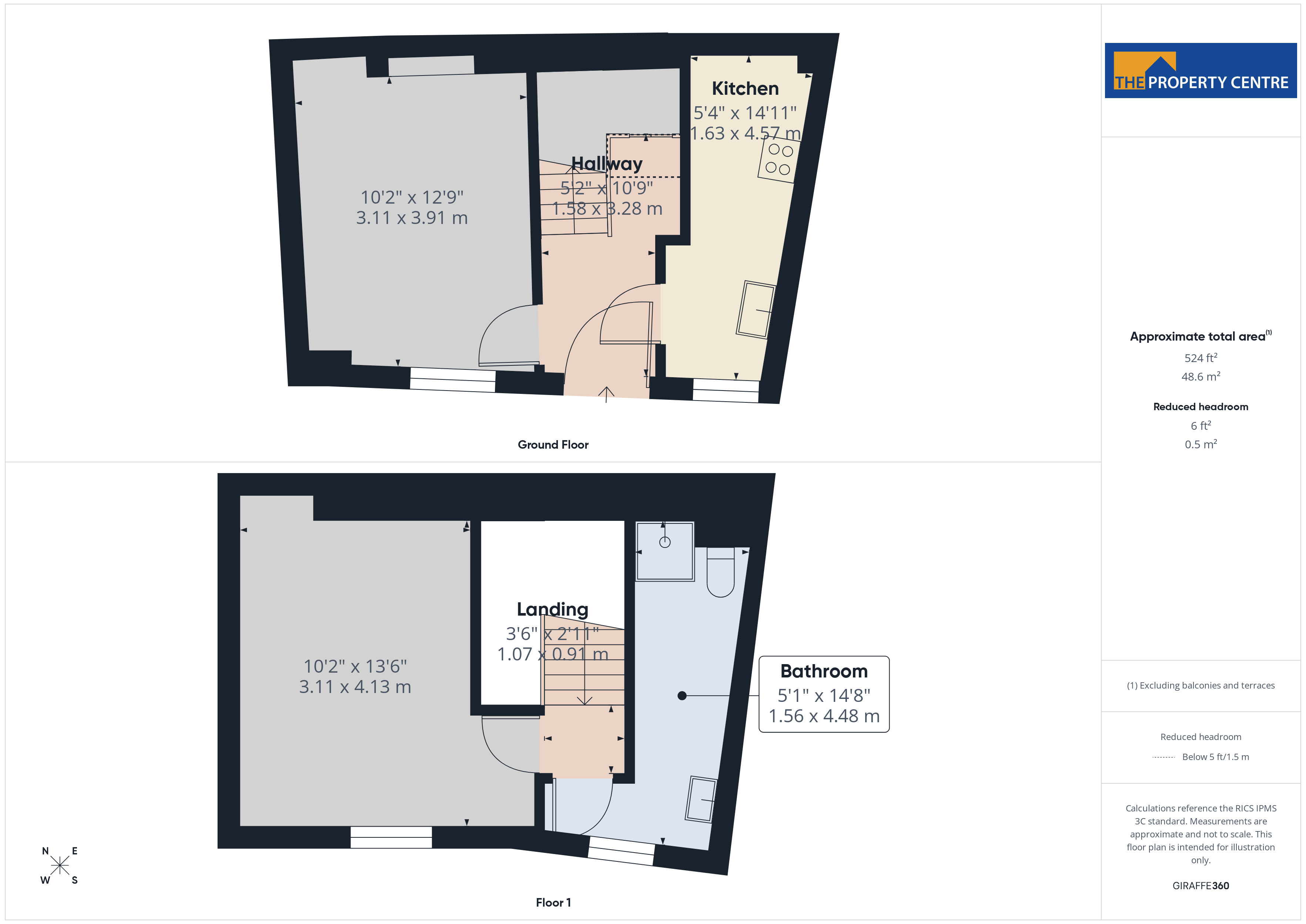 2 St. Johns Mews,, St. Johns, Worcestershire floorplan