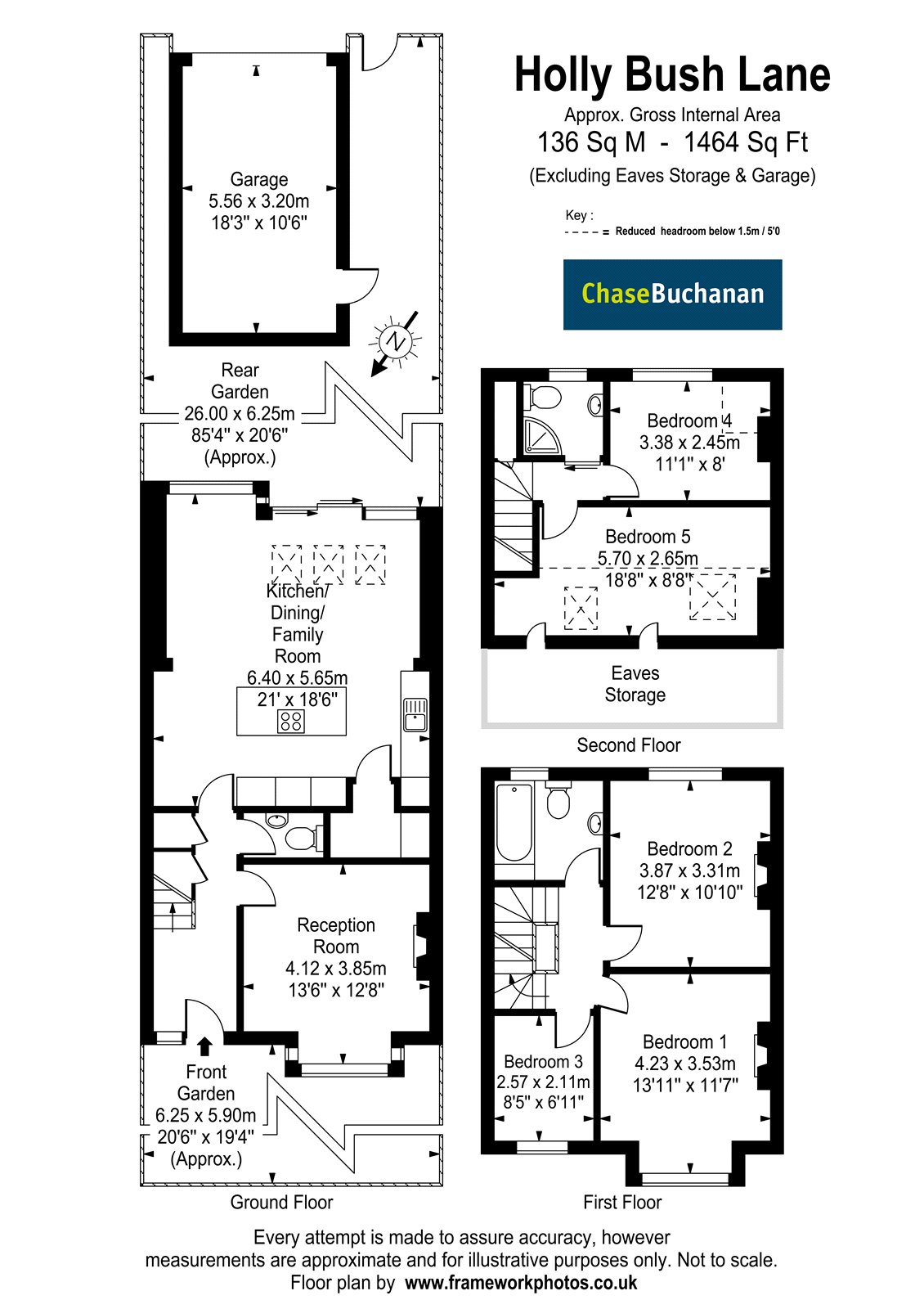 109, Holly Bush Lane, Hampton floorplan