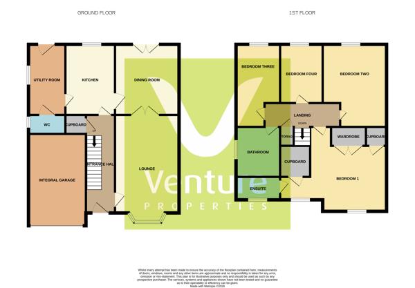 30, Kipling Way, Crook floorplan