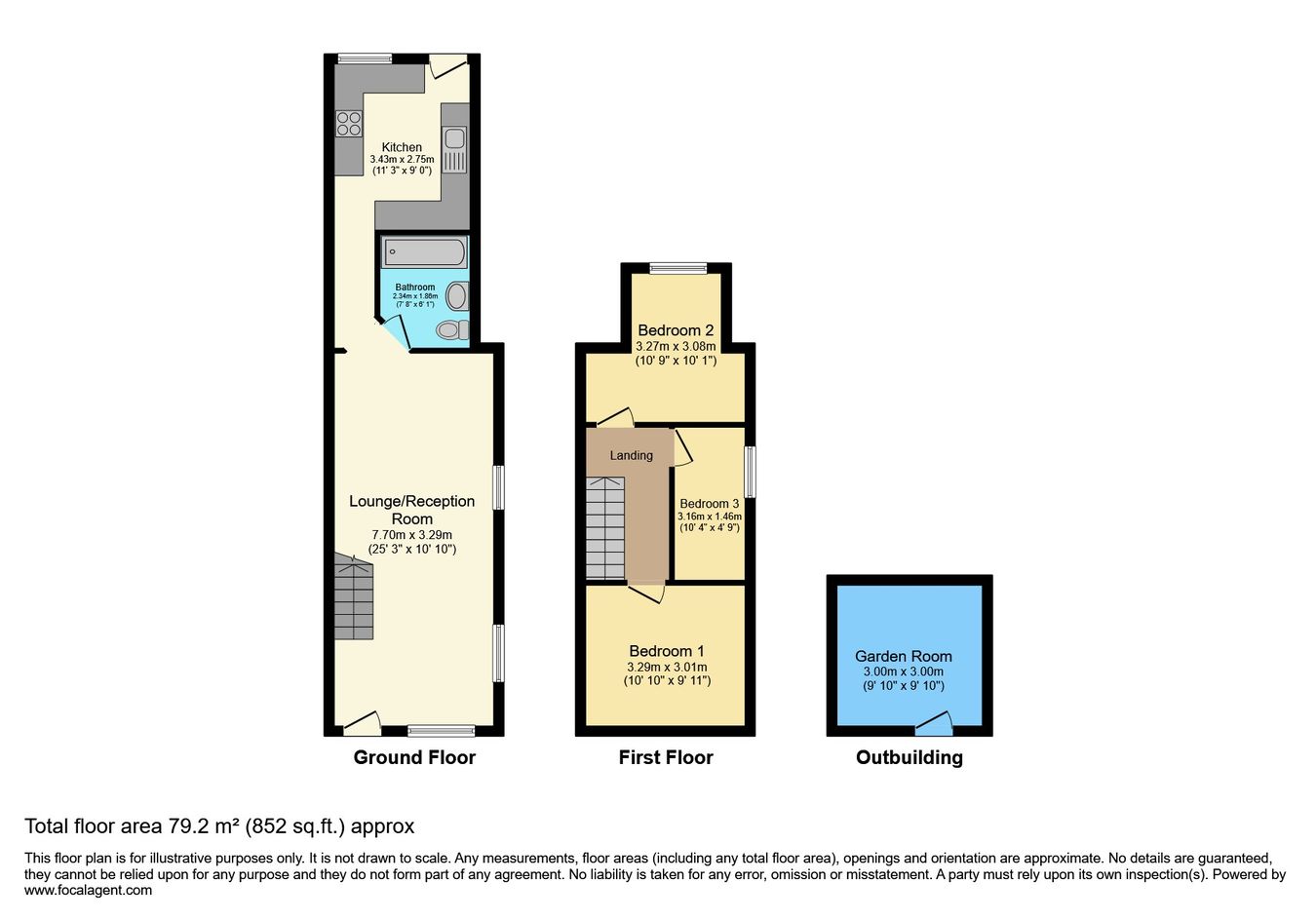 30, Church Road, Northwich floorplan