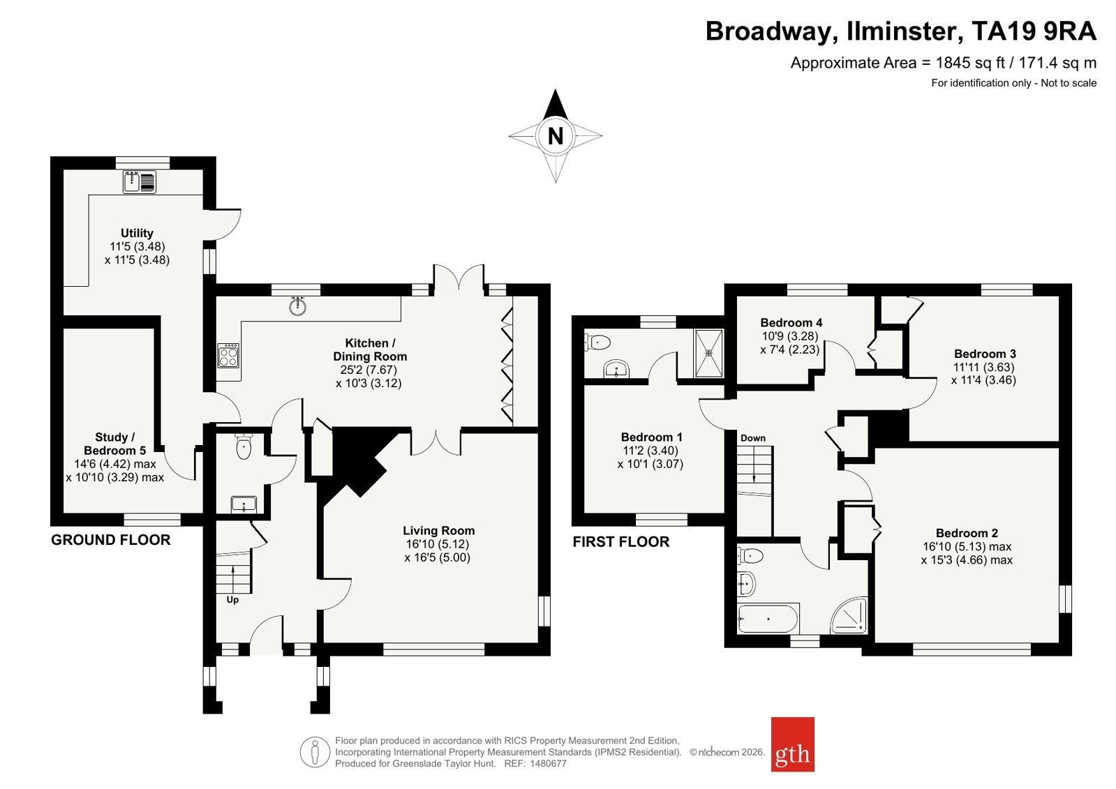 Westleigh,, The Pound, Ilminster floorplan