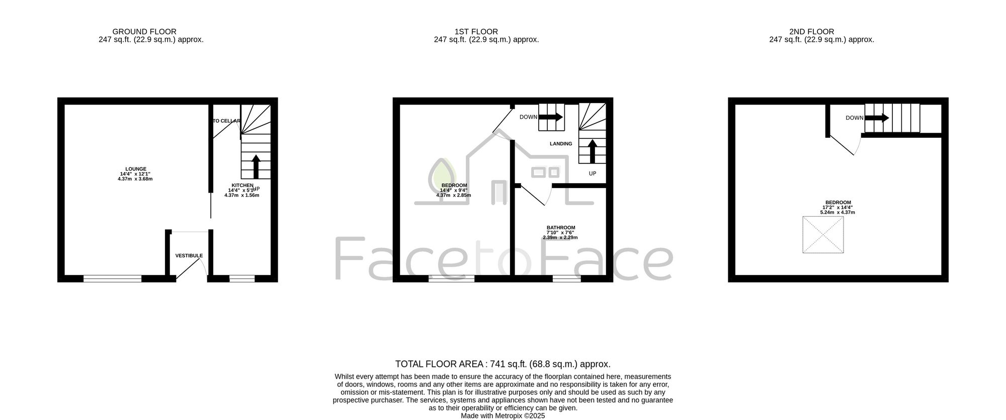 3 River Street, Todmorden floorplan