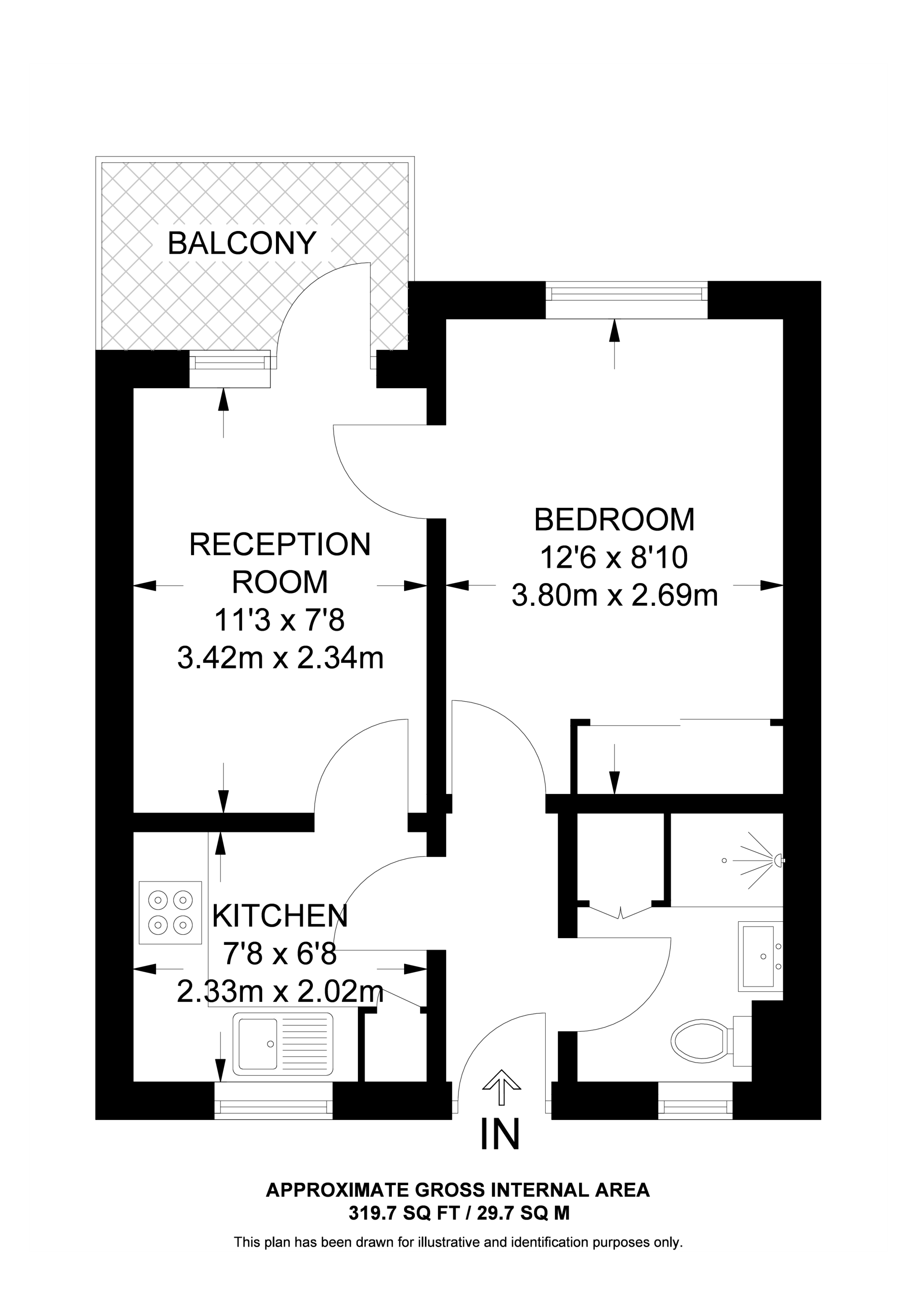 Burr Close, Wapping floorplan