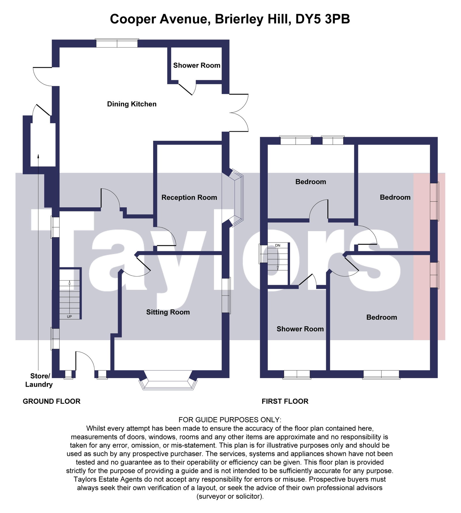 33, Cooper Avenue, Brierley Hill floorplan