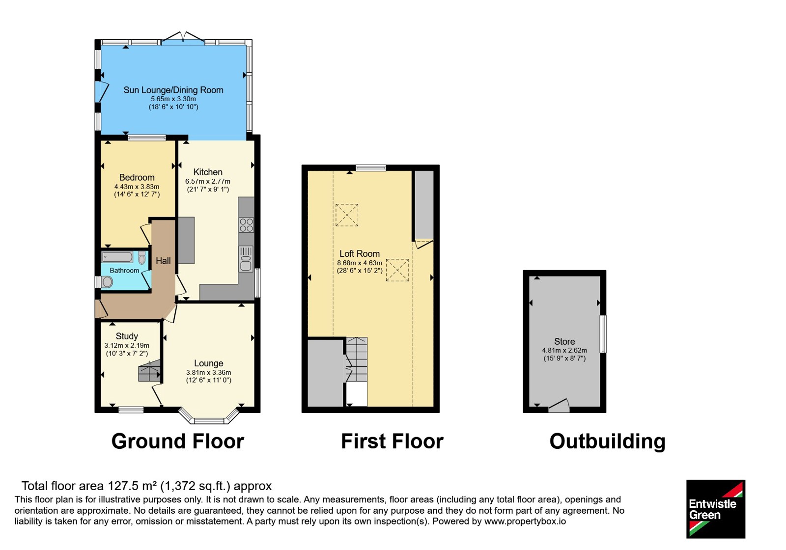 12, Robins Lane, Lancashire floorplan