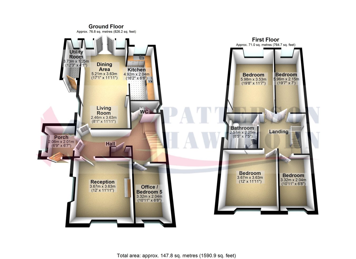 48, Spencer Road, Rainham floorplan