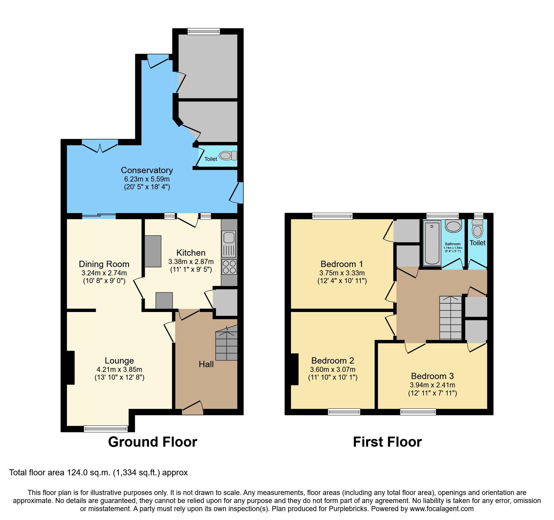 Denton Close, Rushden NN10, 3 bedroom terraced house for sale