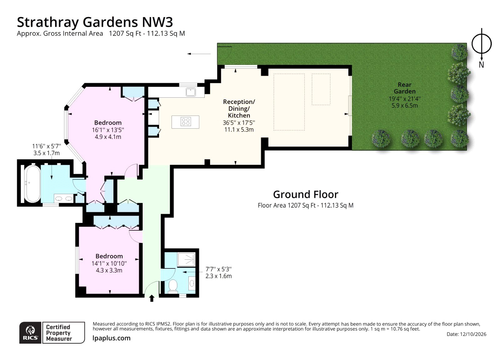 Strathray Gardens, London floorplan
