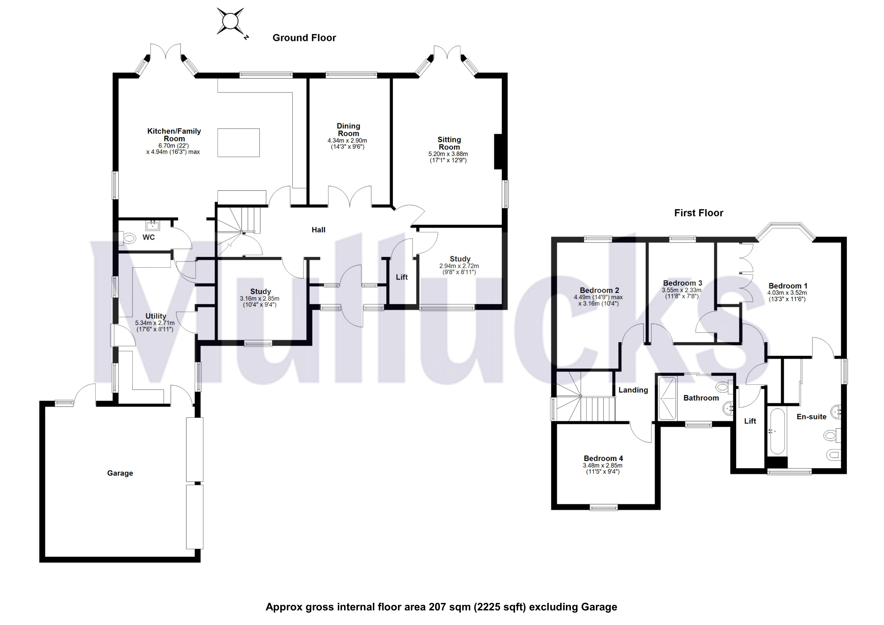 66, Lion Meadow, Haverhill floorplan