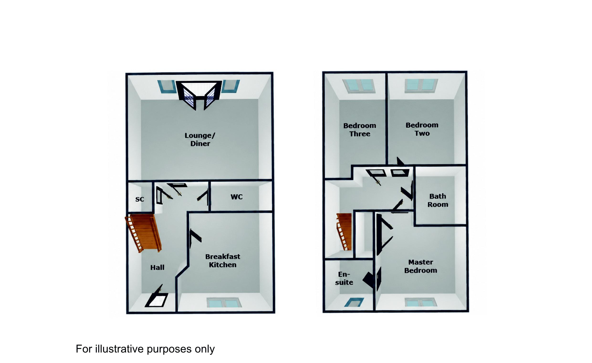 36, Buckley Way, Burntwood floorplan