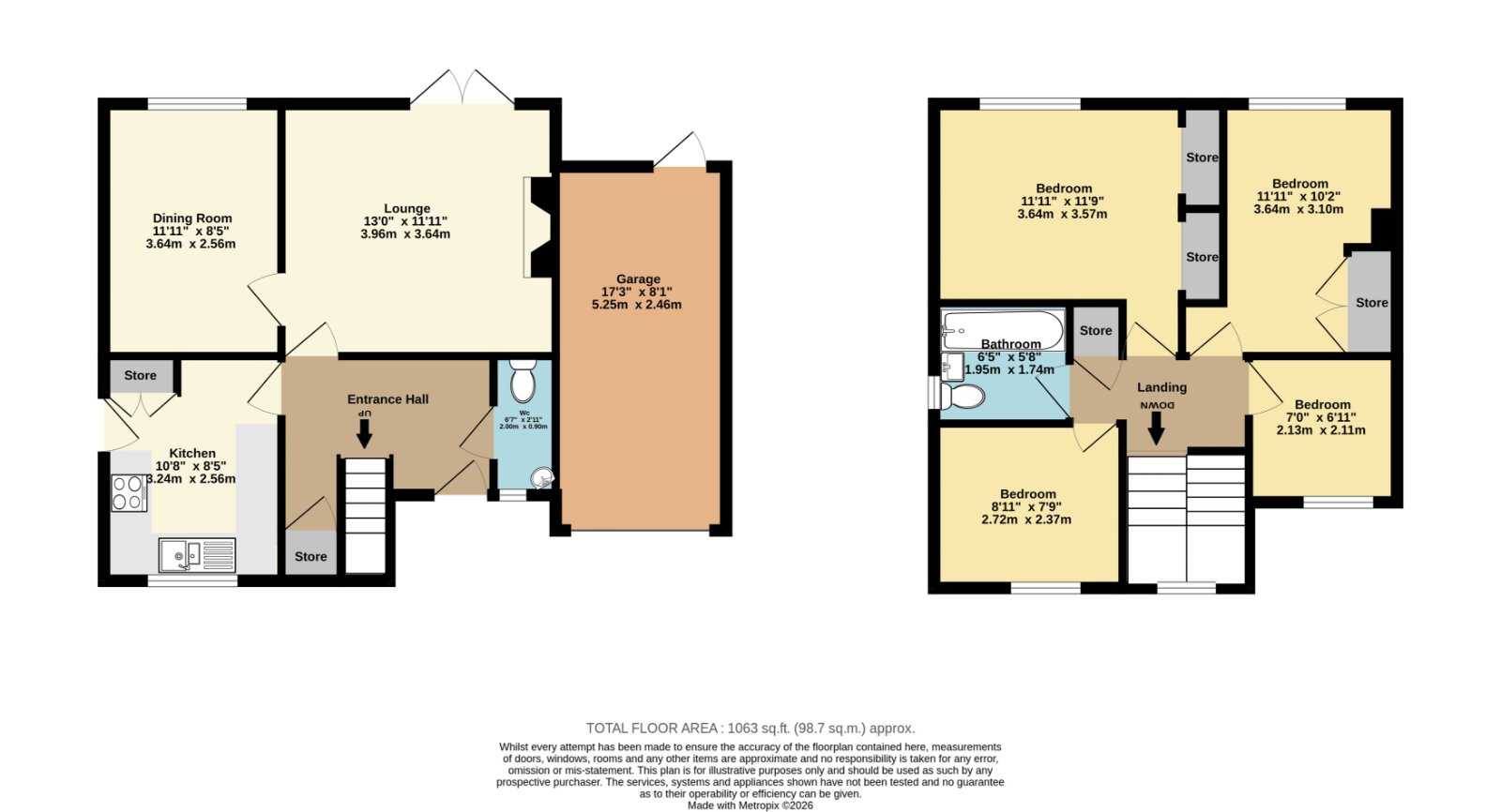 6, Quarry Wood, Ashford floorplan