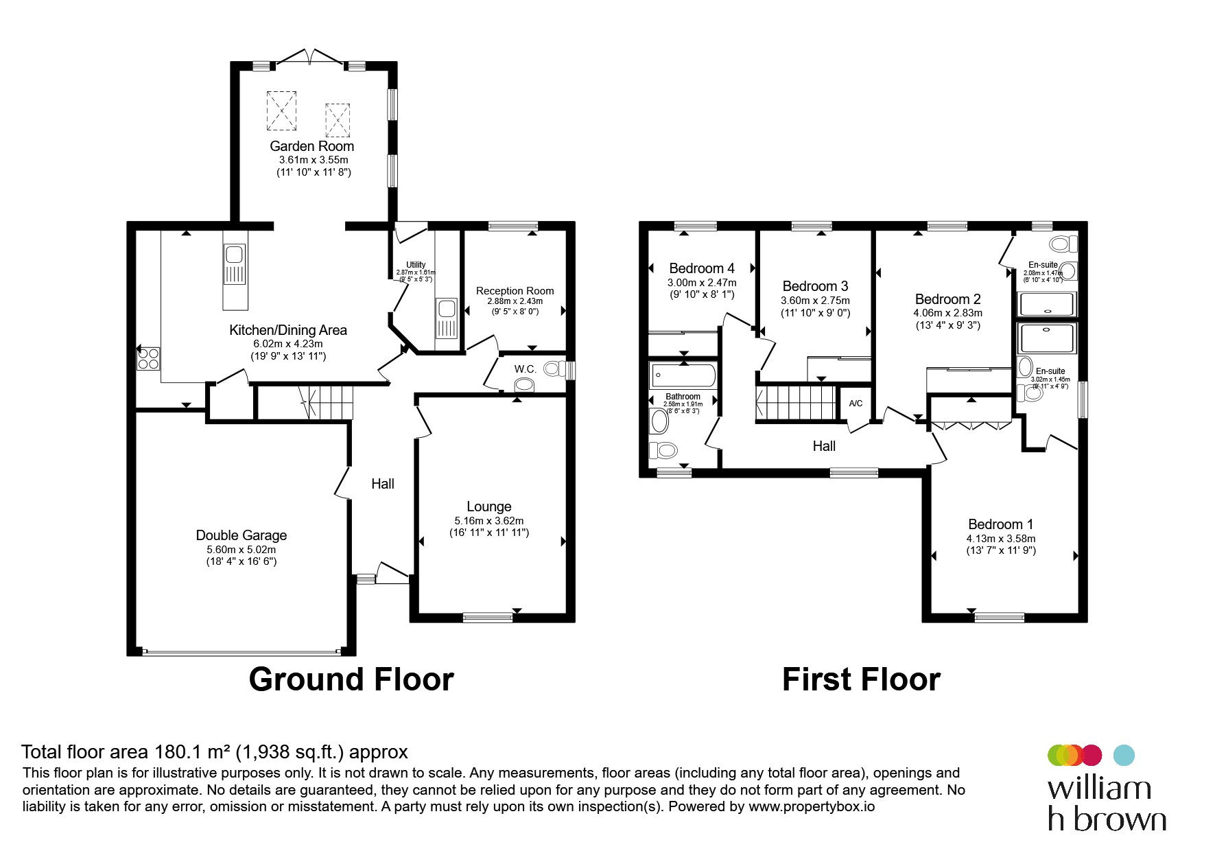 20, Willow Gardens, Huddersfield floorplan