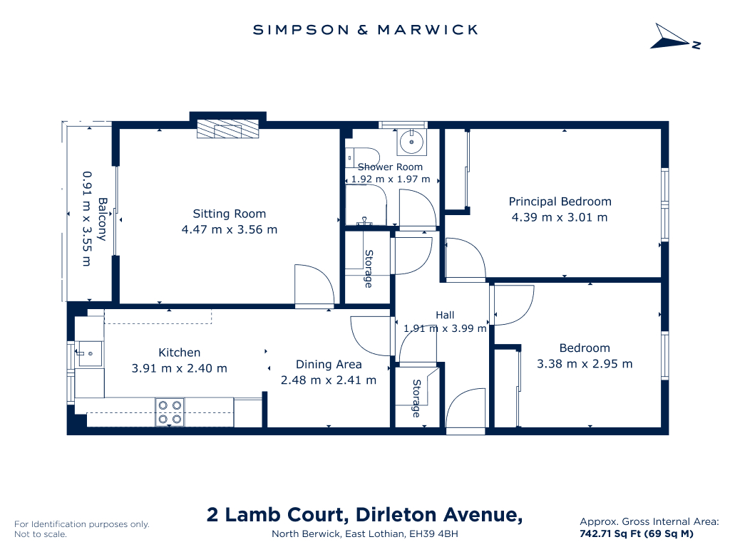 Dirleton Avenue, East Lothian floorplan