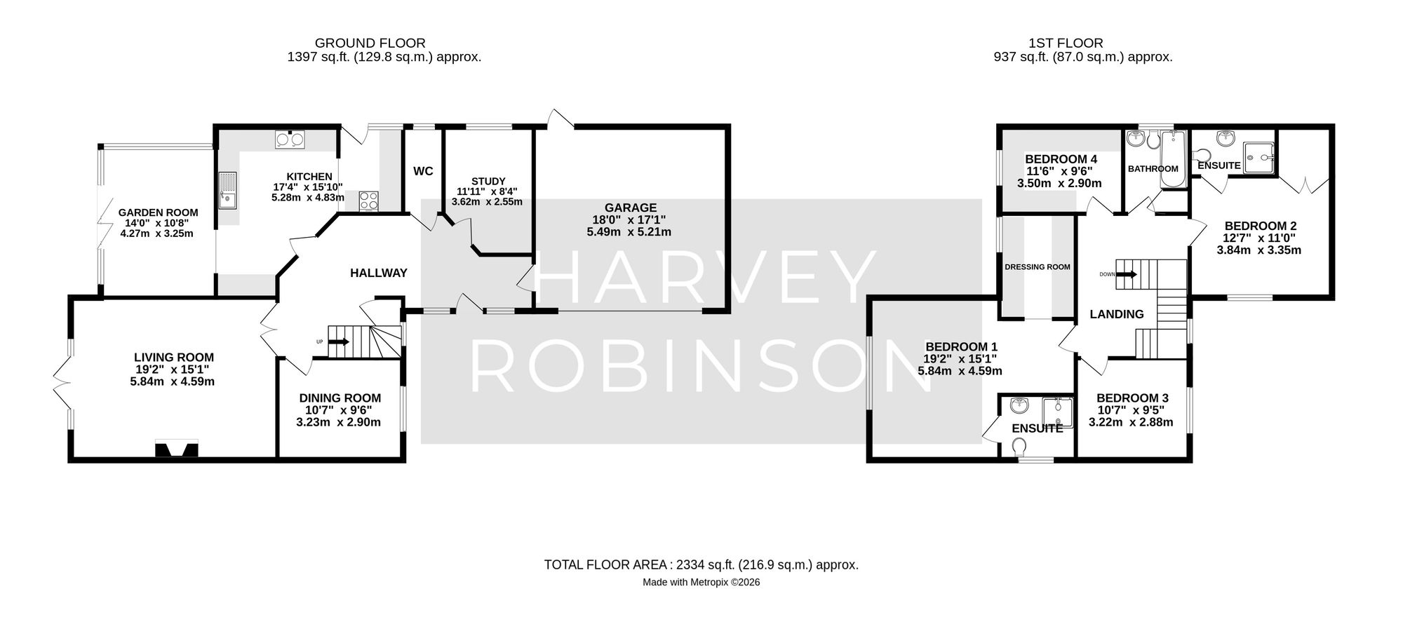 5 St. Andrews Court, Huntingdon floorplan