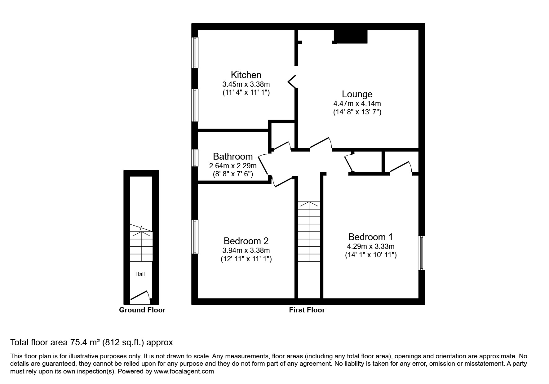 52, Randyford Street, Stirlingshire floorplan