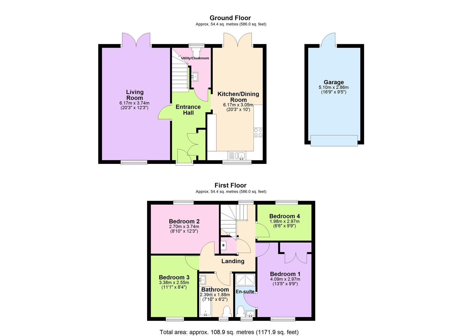 39, The Spires, Moreton-On-Lugg floorplan