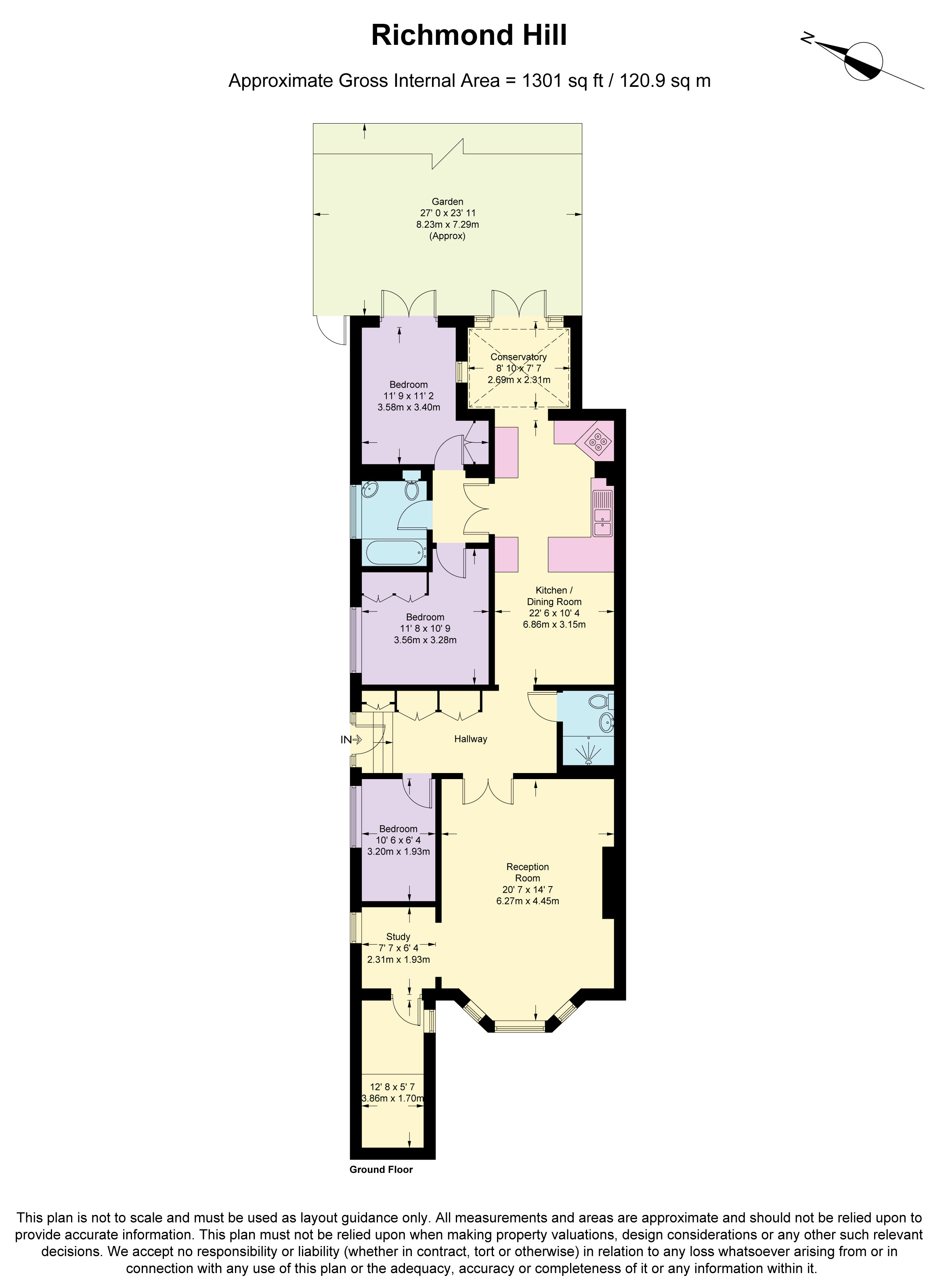 72, Richmond Hill, Richmond floorplan