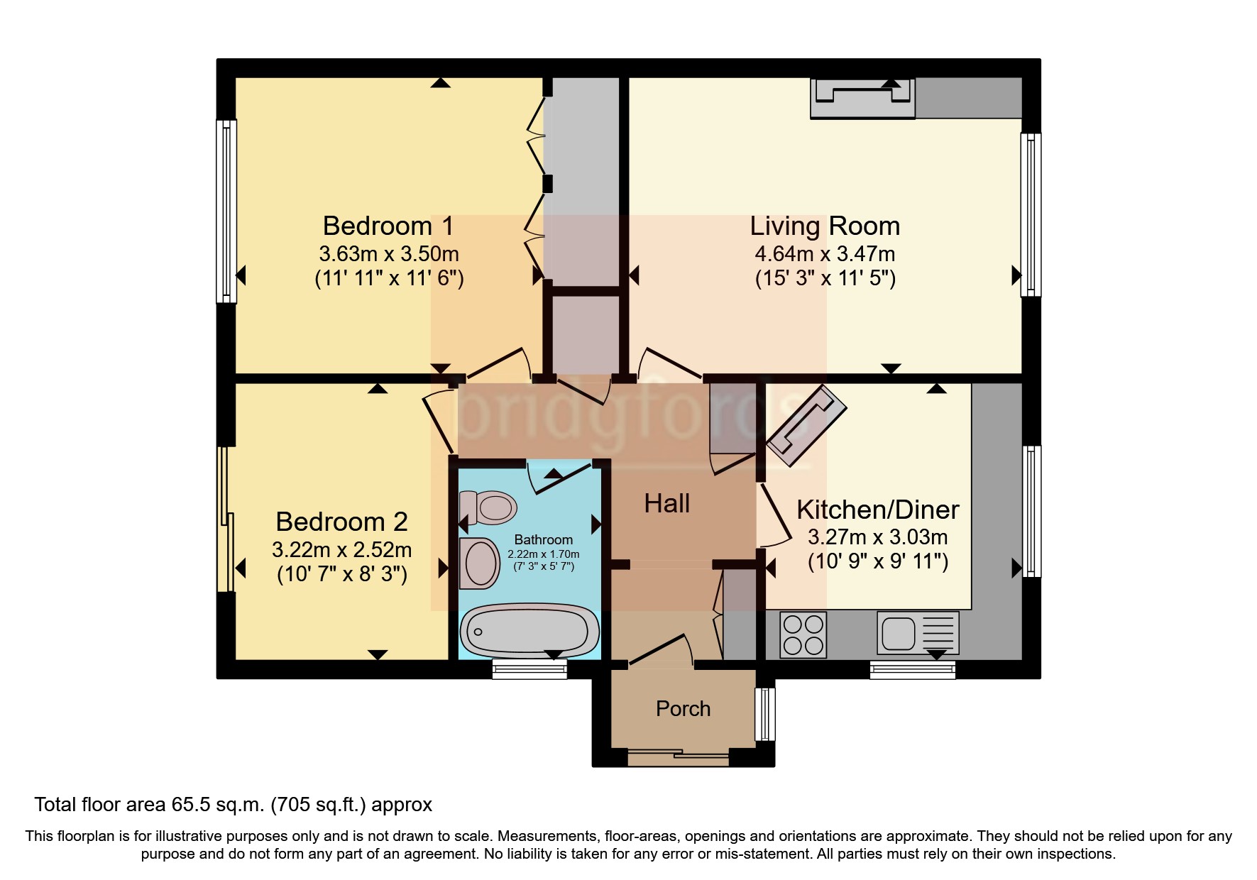 Ivy Lane, Alsager, StokeOnTrent, Cheshire ST7, 2 bedroom bungalow for