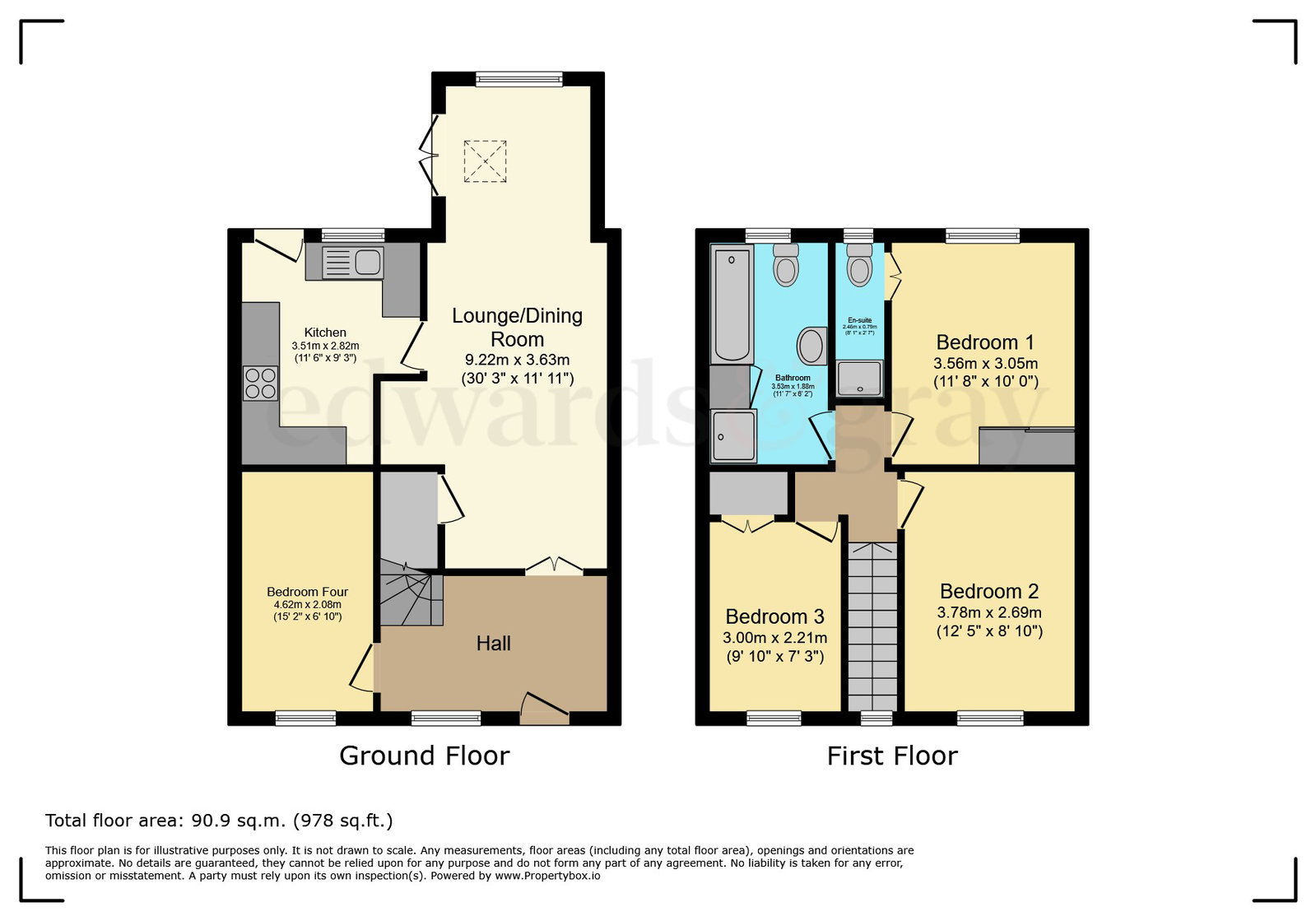 40, Canterbury Drive, Marston Green floorplan