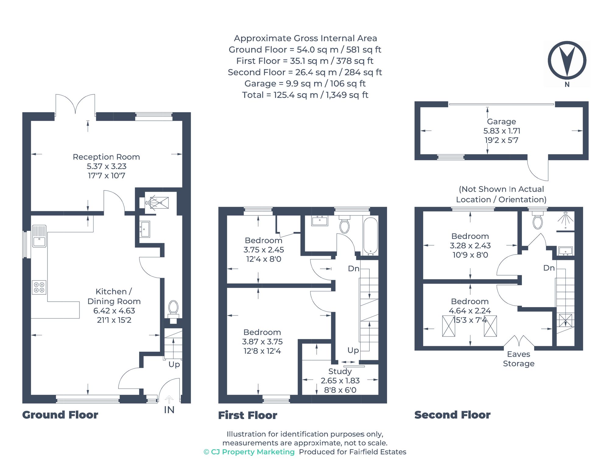 190 Hayling Road, Watford floorplan