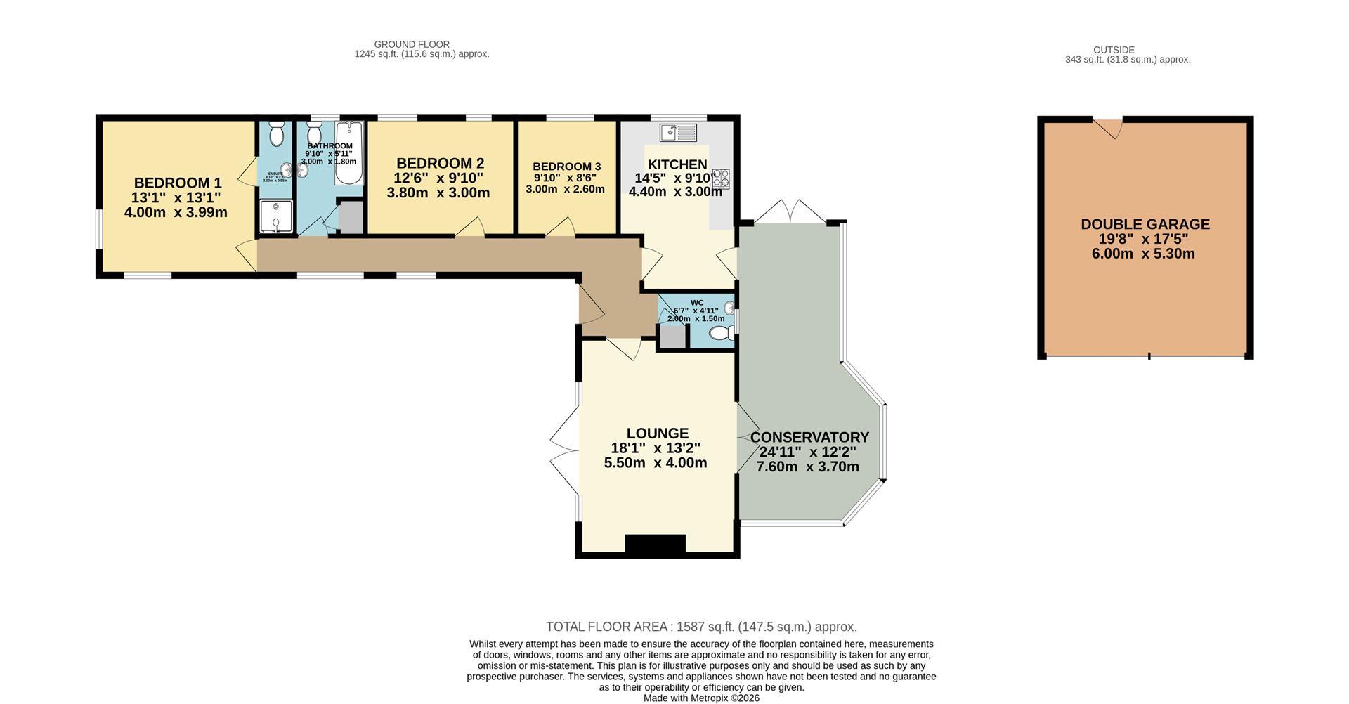 Chestnuts, 5 Manor Court, Brixham floorplan