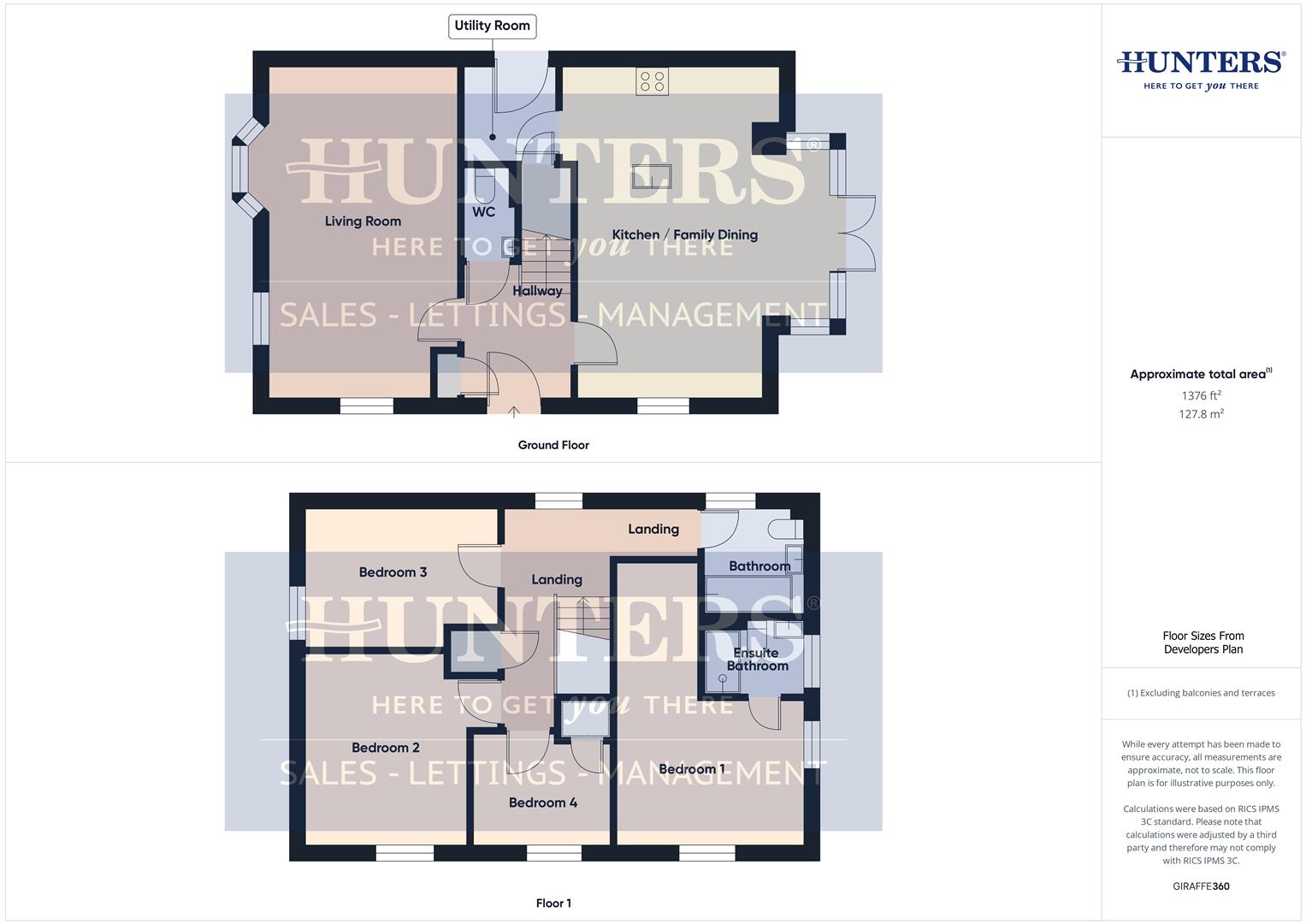 26, Seabright Way, Cherry Tree Park,, Sunderland floorplan