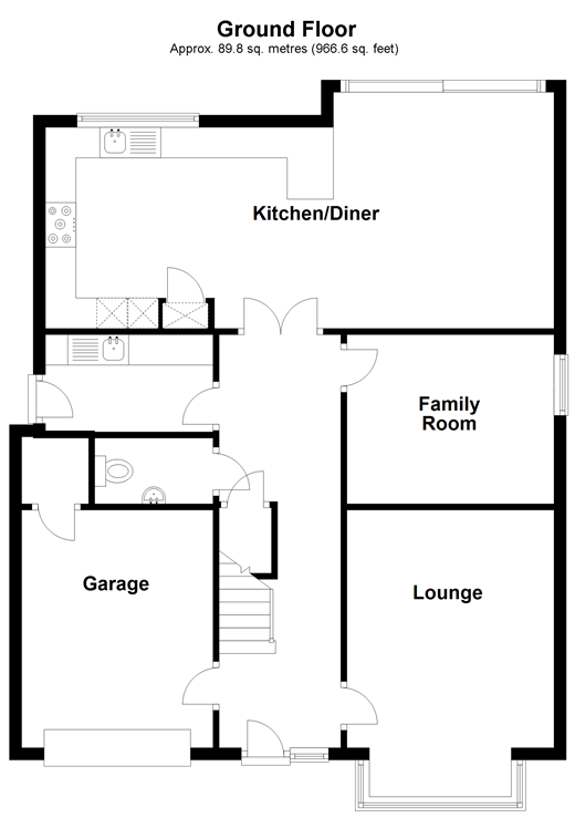 4 Bedrooms Detached house for sale in London Road, Rickstones, East Grinstead, West Sussex RH19