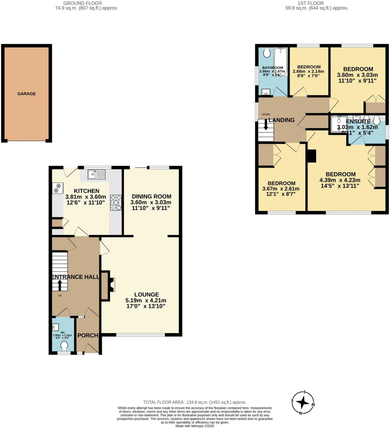19, Oldenburg Park, Paignton floorplan